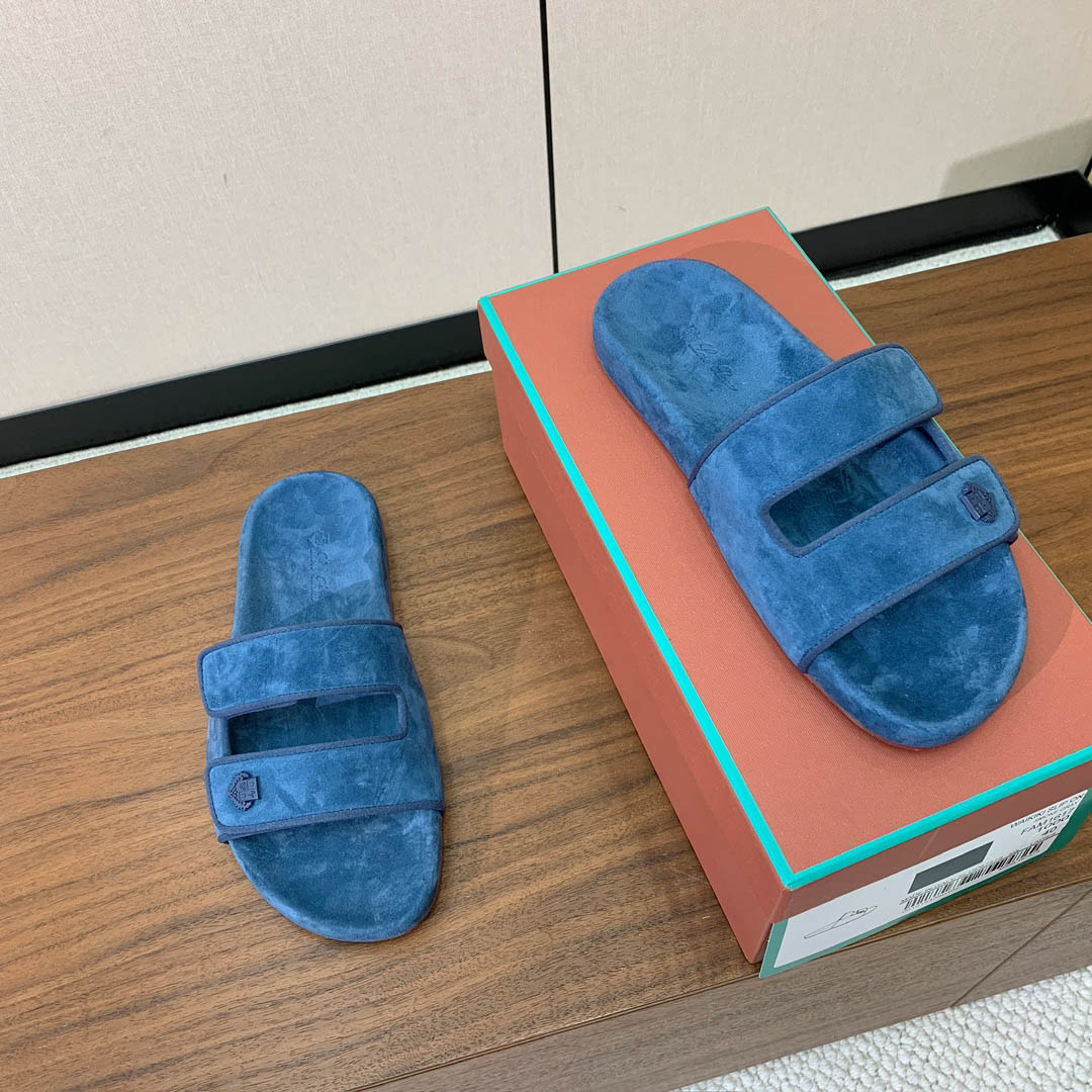 Loro Piana Waikiki Slide Sandal - FashionPlug