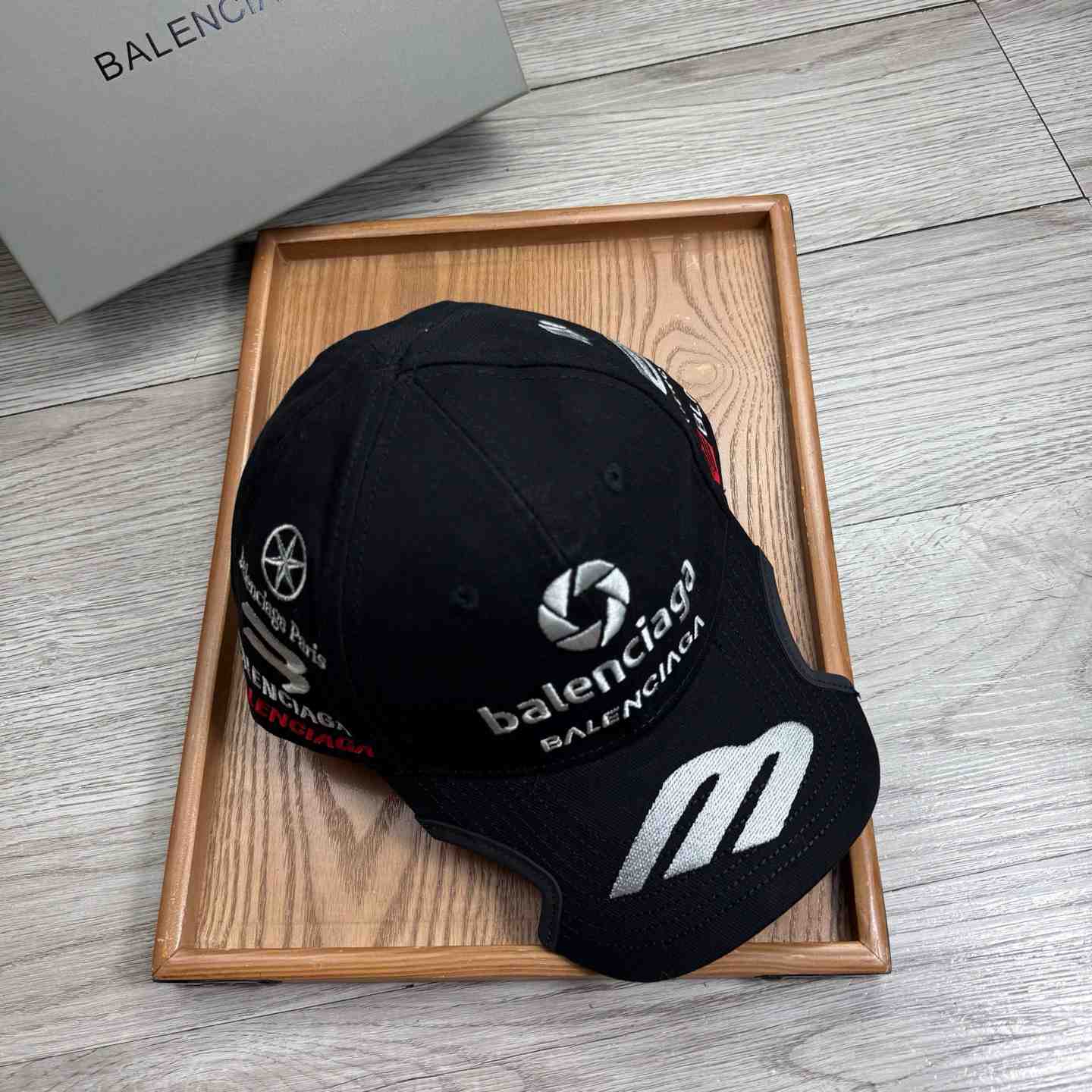 Balenciaga Top League Racer Cap Hat - FashionPlug