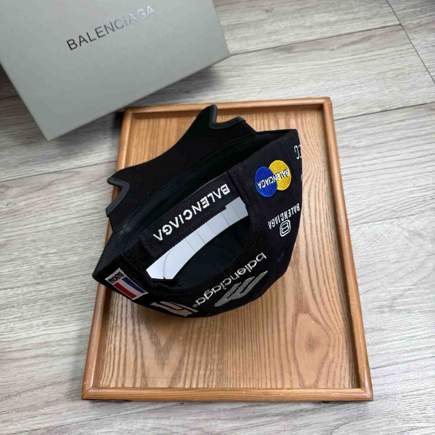 Balenciaga Top League Racer Cap Hat - FashionPlug
