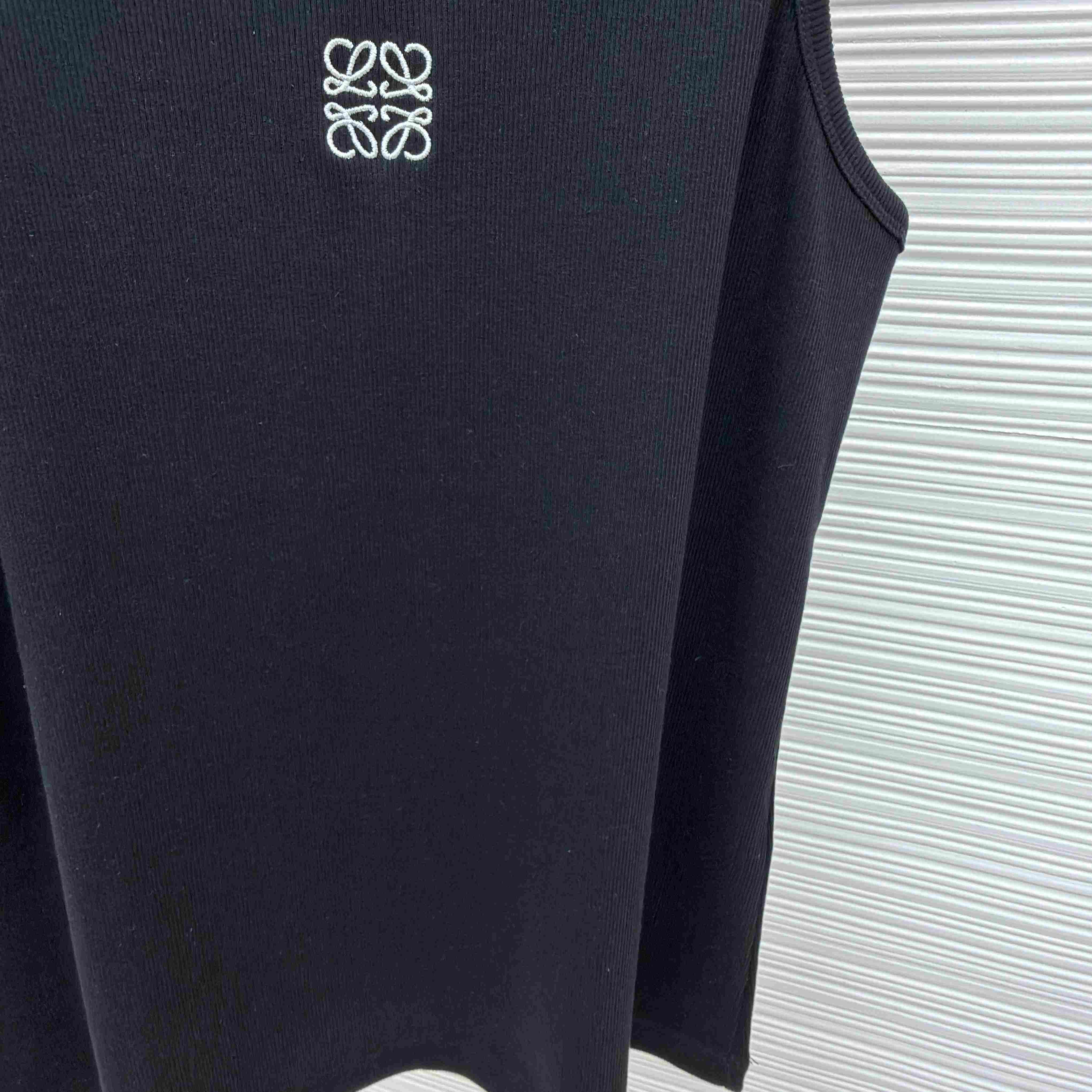 Loewe Anagram Tank Top 'Black' - FashionPlug