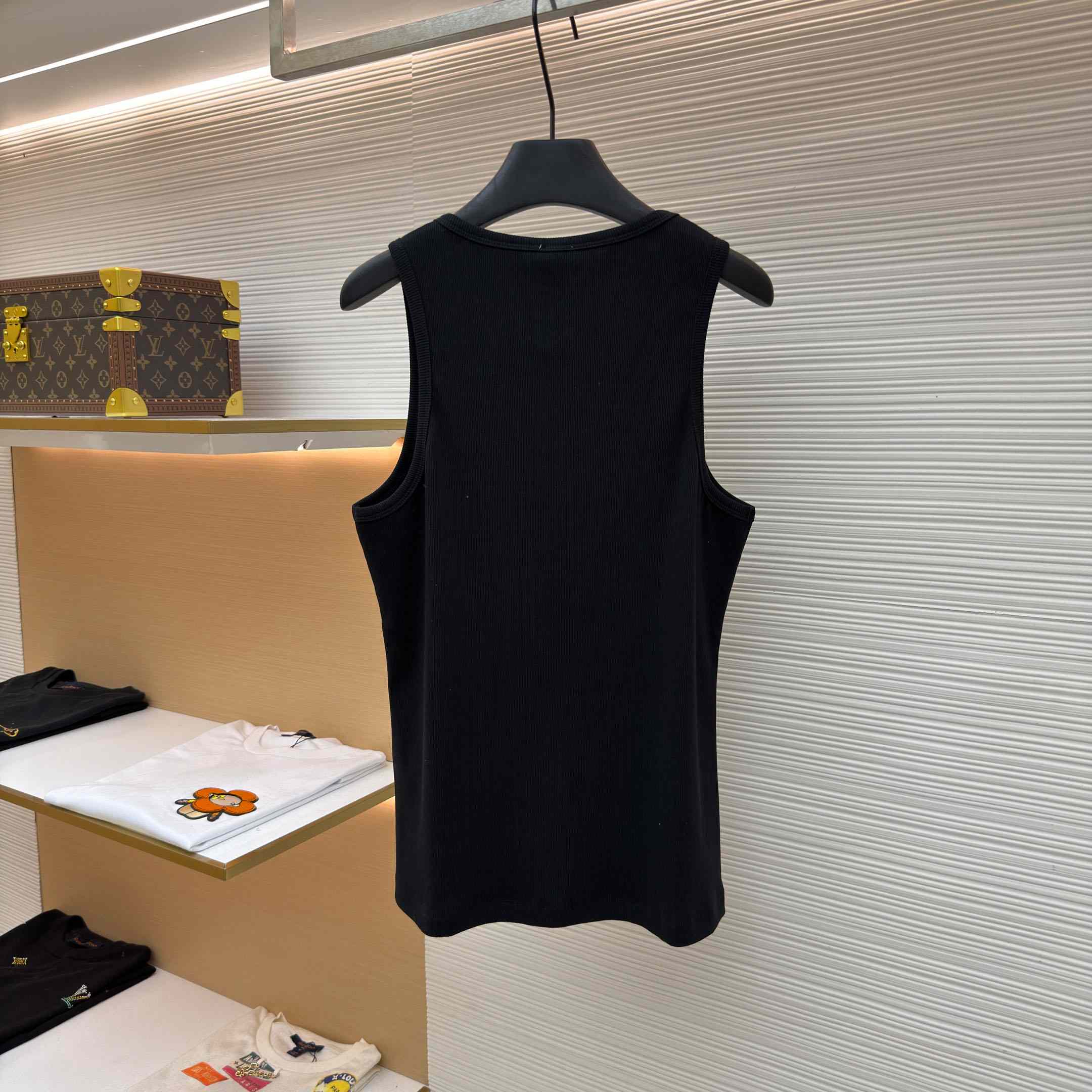Loewe Anagram Tank Top 'Black' - FashionPlug