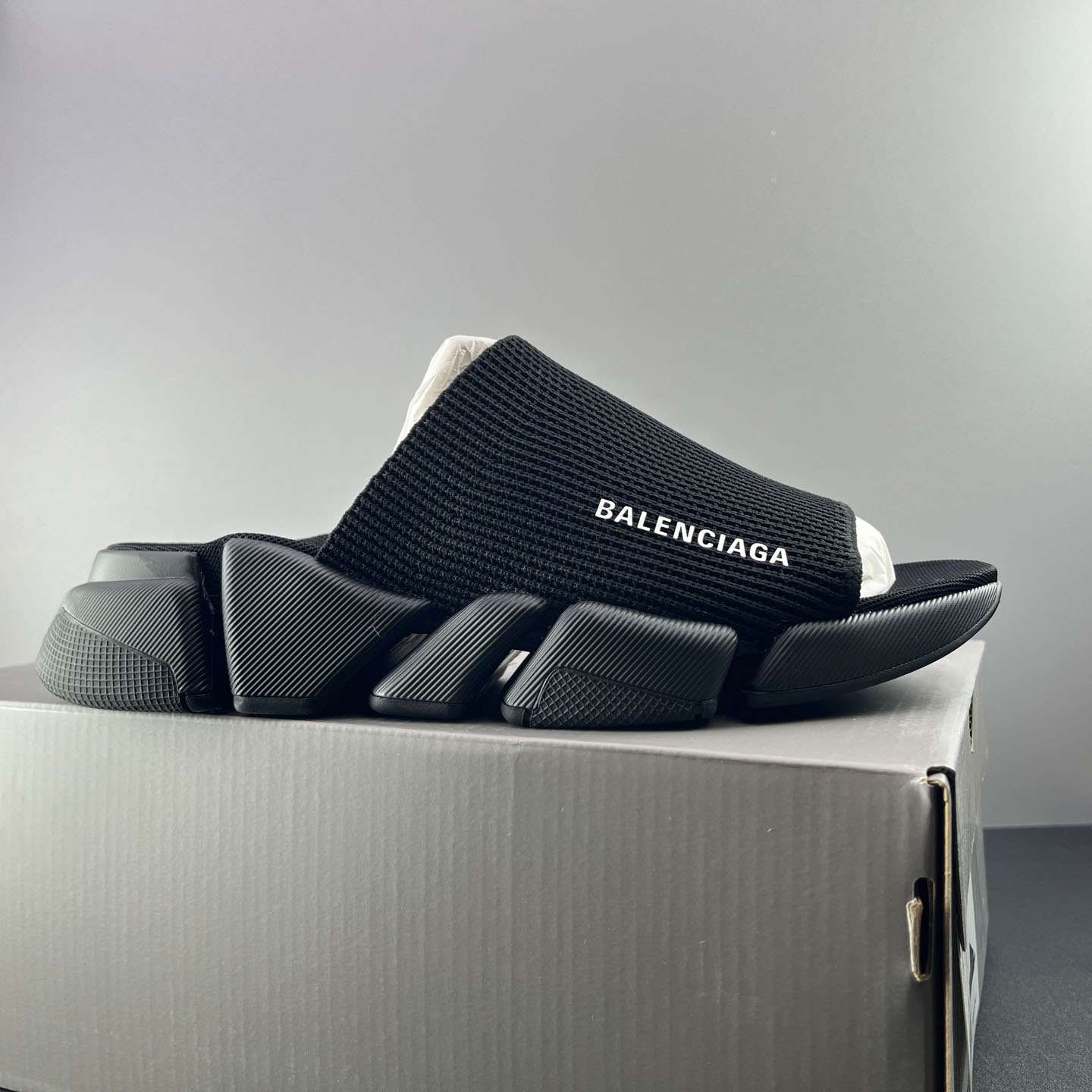 Balenciaga Speed 2.0 Slide Sandal - FashionPlug