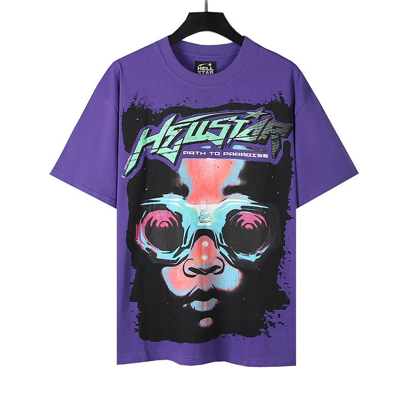 Hellstar “Purple Goggles” T-Shirt - FashionPlug
