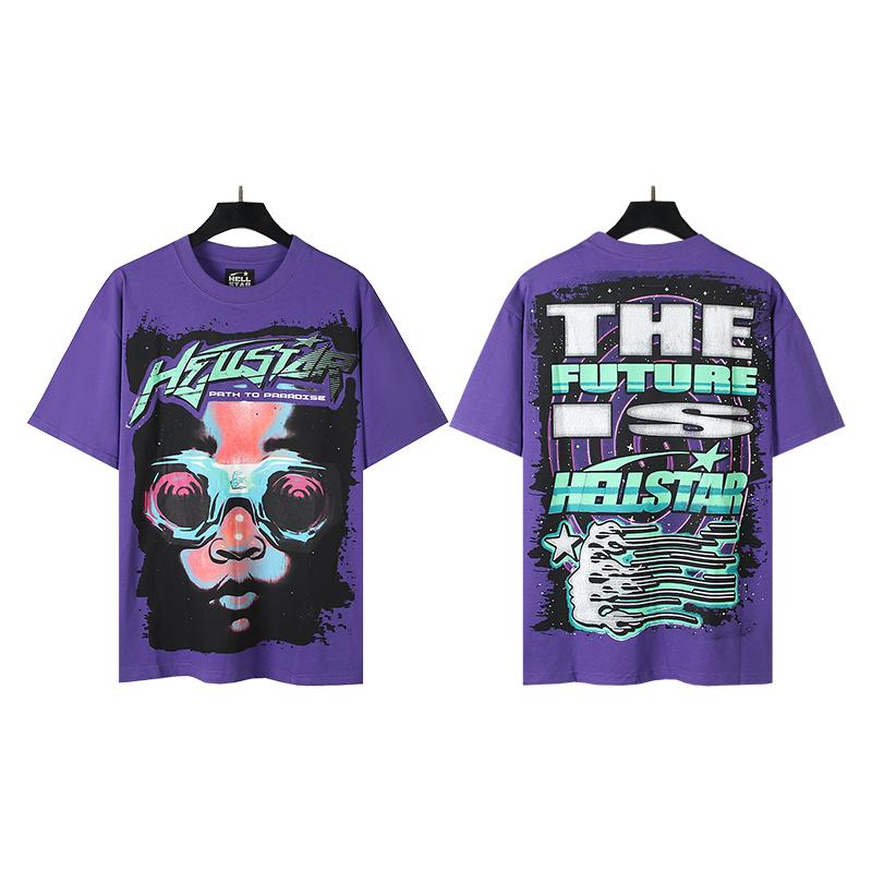 Hellstar “Purple Goggles” T-Shirt - FashionPlug