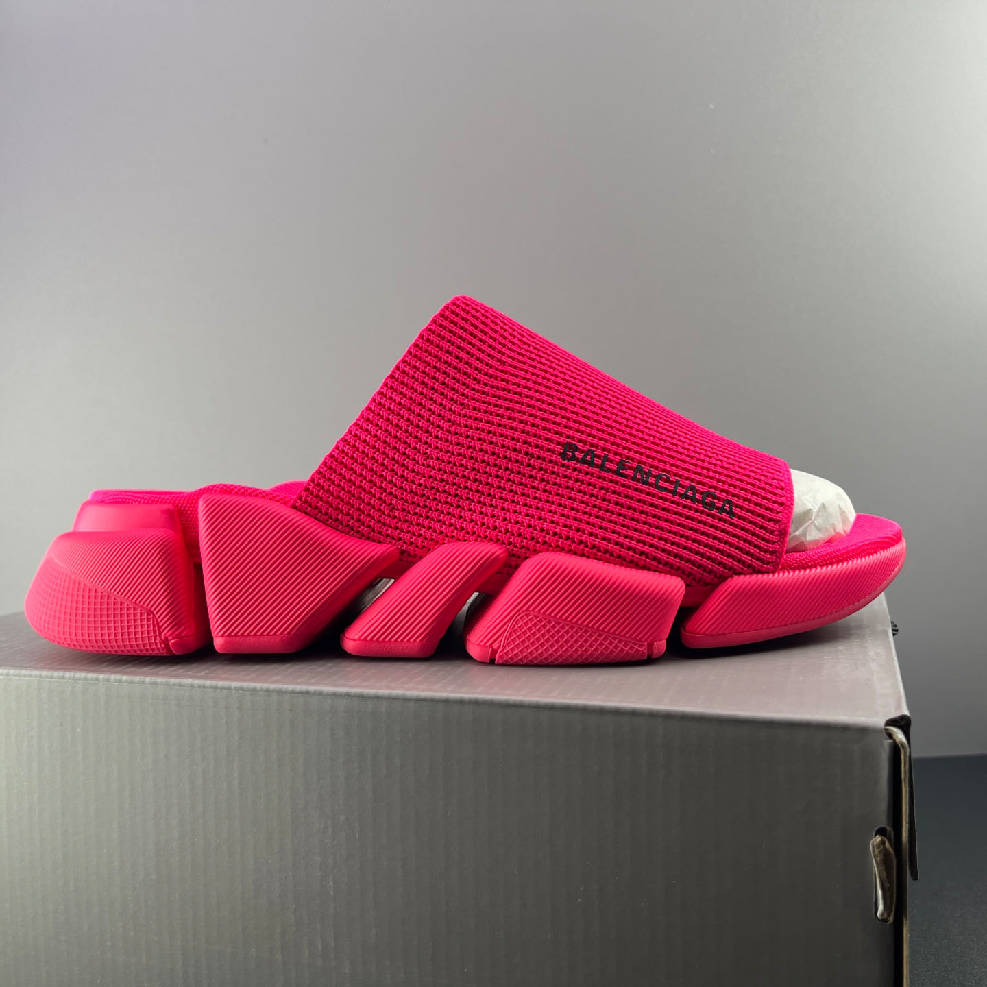 Balenciaga Speed 2.0 Slide Sandal - FashionPlug