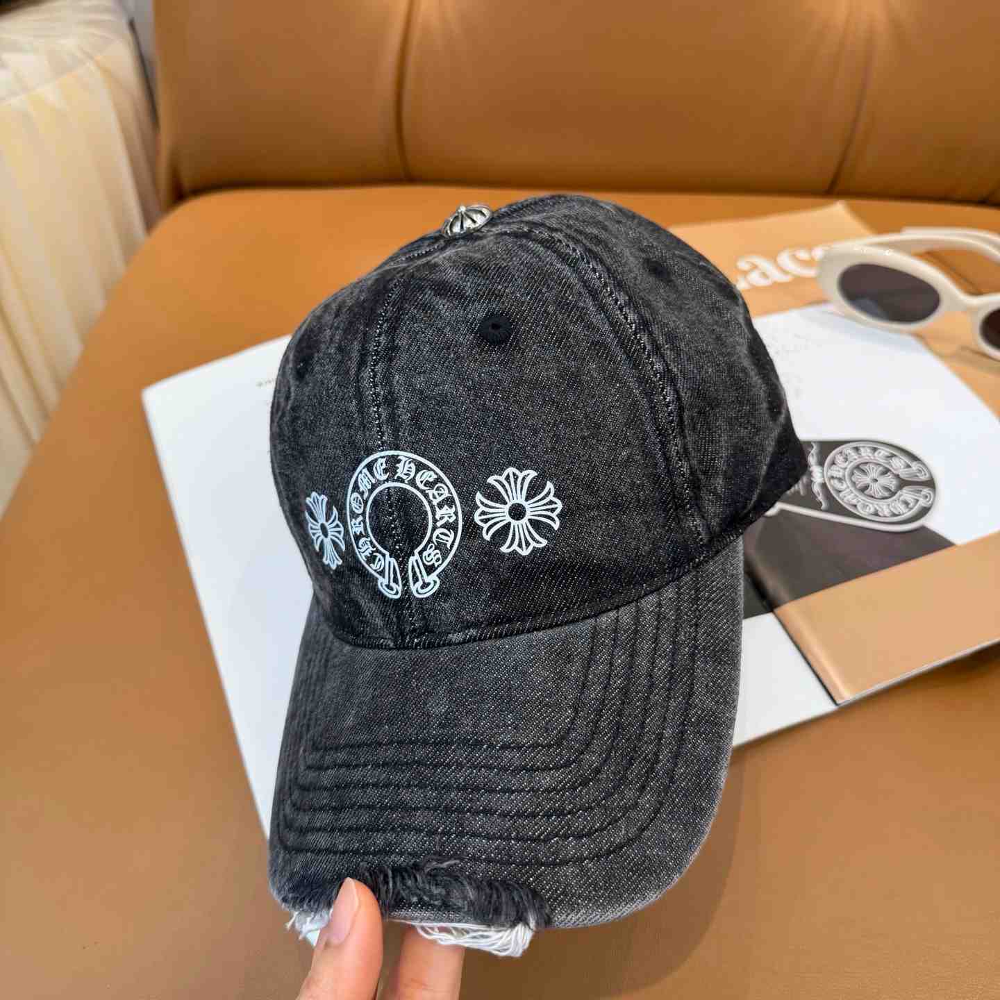 Chrome Heart Baseball Cap  - FashionPlug