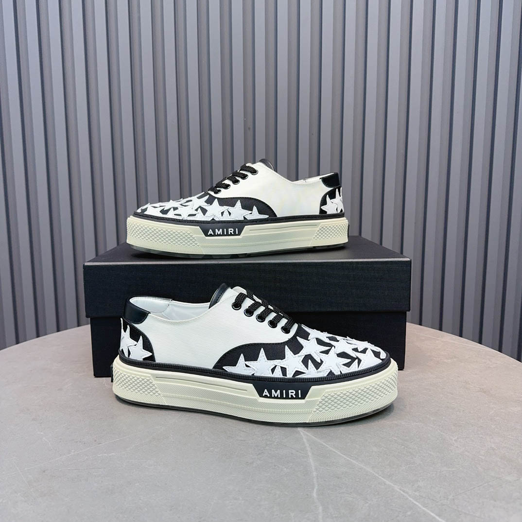 Amiri Stars Court 'White Black' - FashionPlug