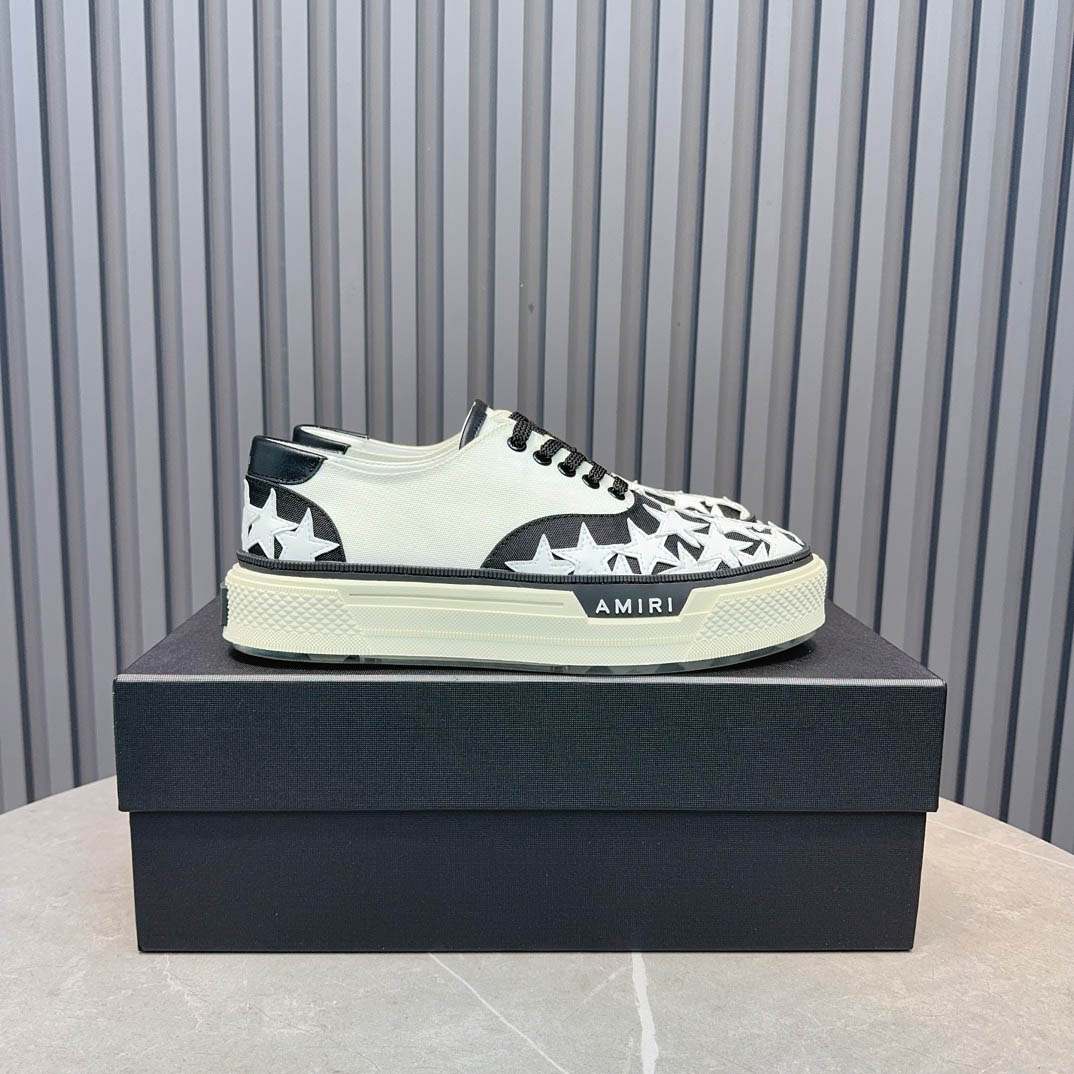 Amiri Stars Court 'White Black' - FashionPlug