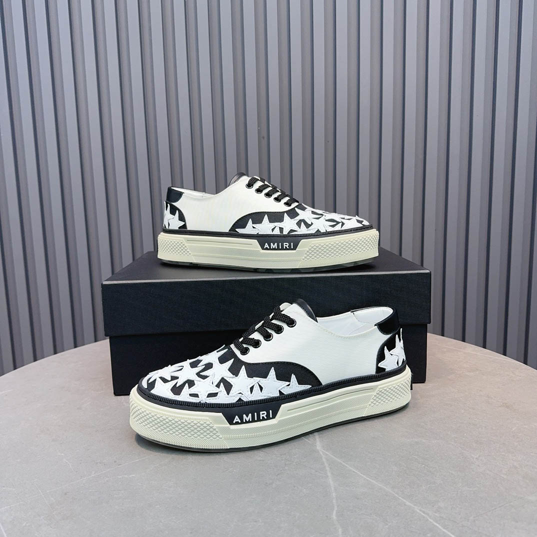 Amiri Stars Court 'White Black' - FashionPlug
