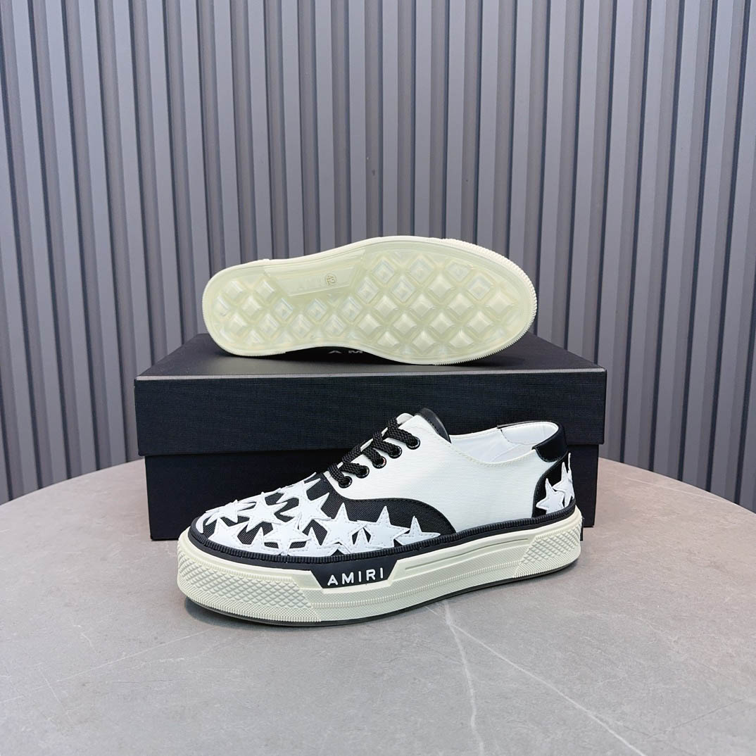Amiri Stars Court 'White Black' - FashionPlug