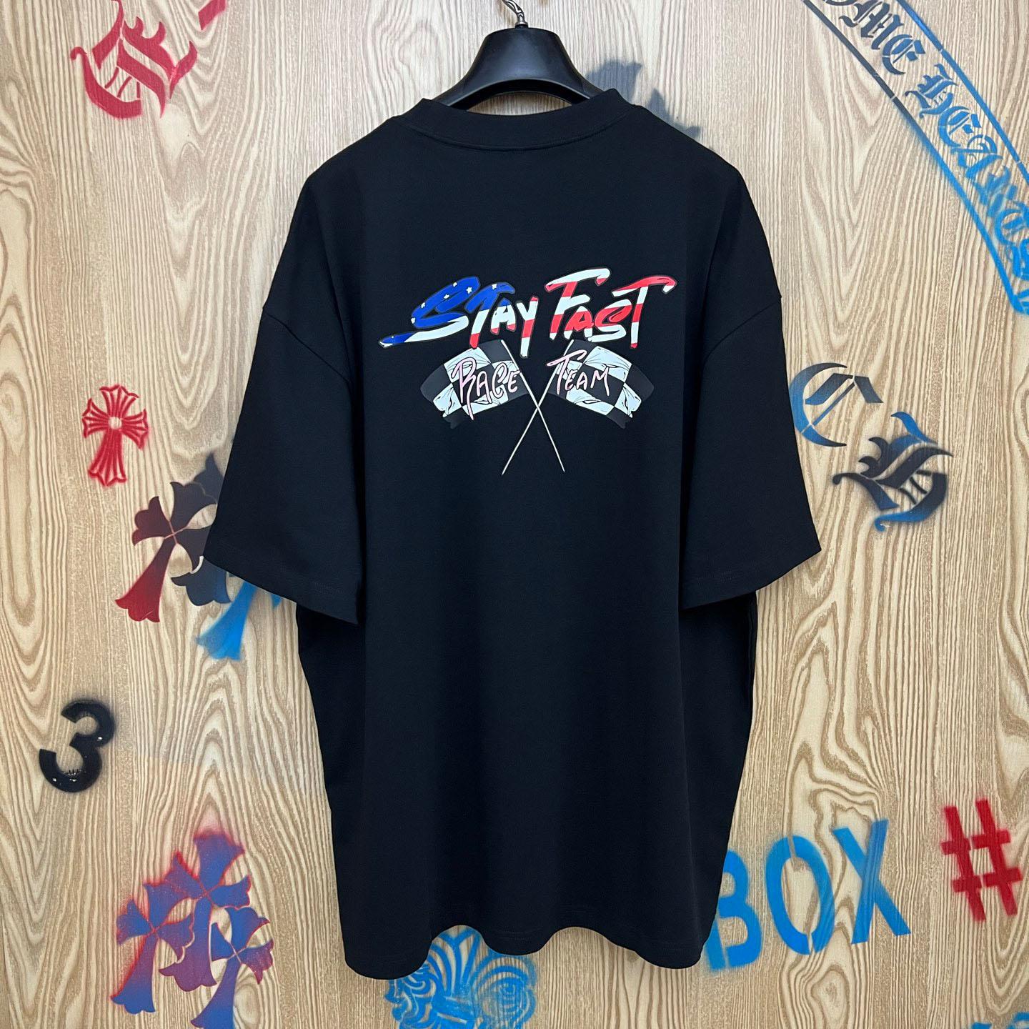Chrome Hearts Matty Boy Stay Fast Tee 'Black' - FashionPlug