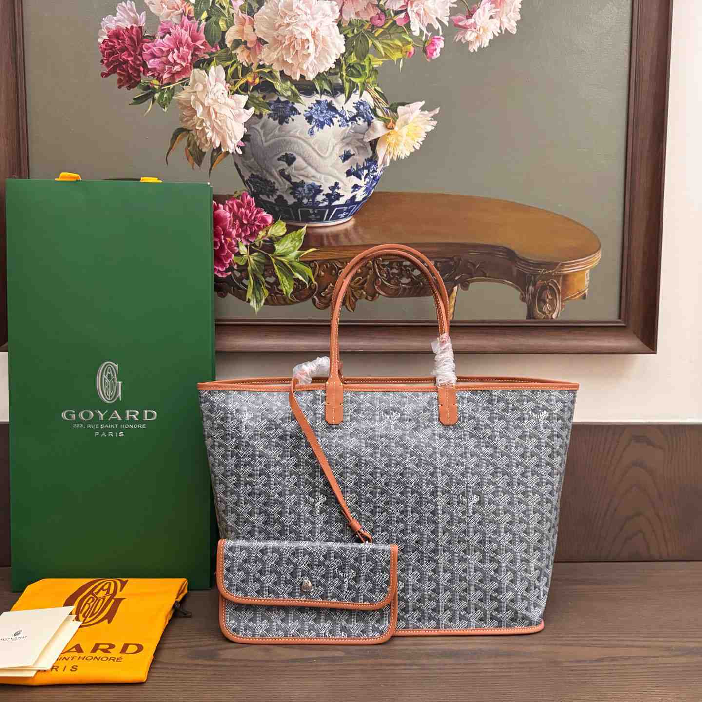 Goyard Saint Louis PM Tote Bag - FashionPlug