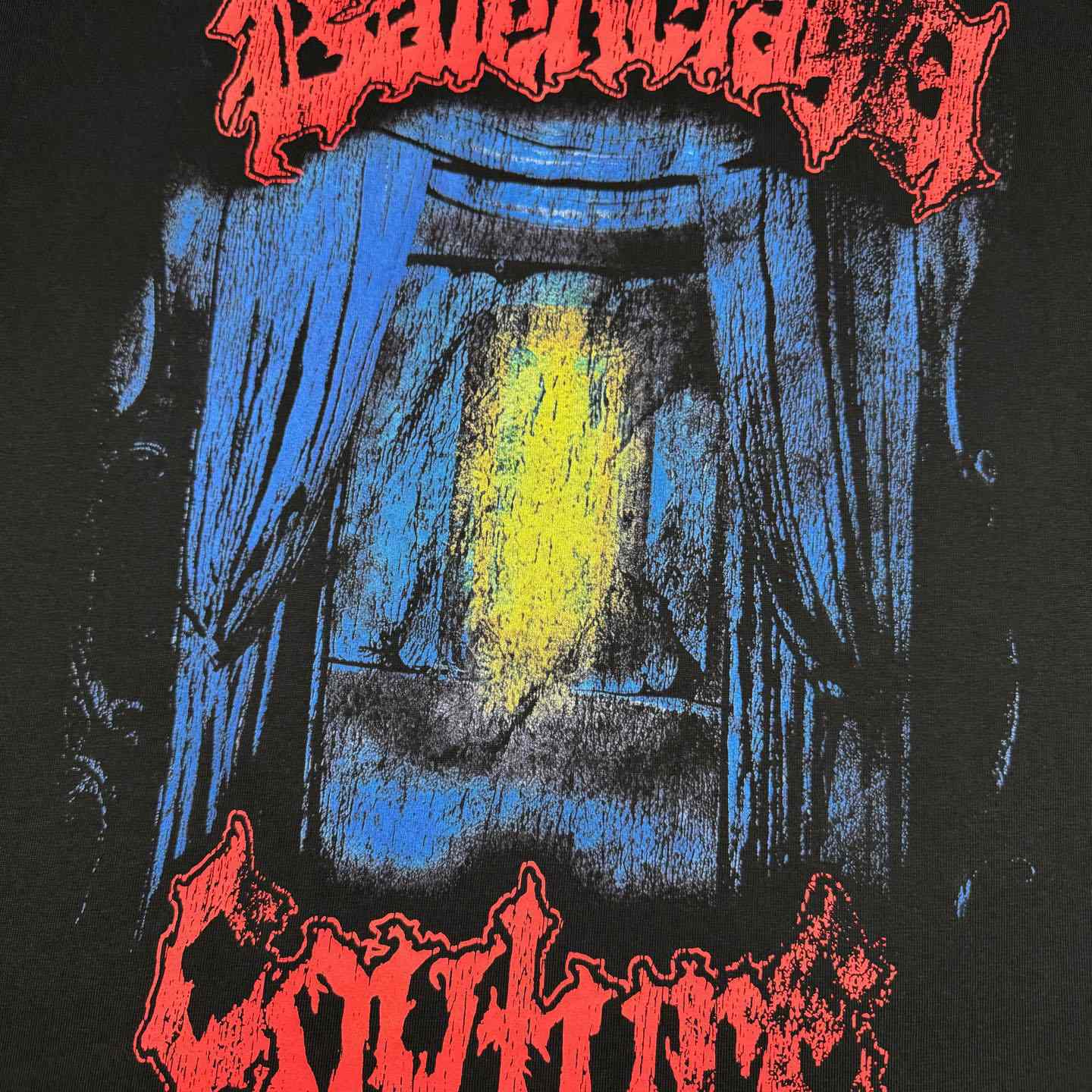 Balenciaga Salon De Couture Medium Fit T-shirt In Black - FashionPlug