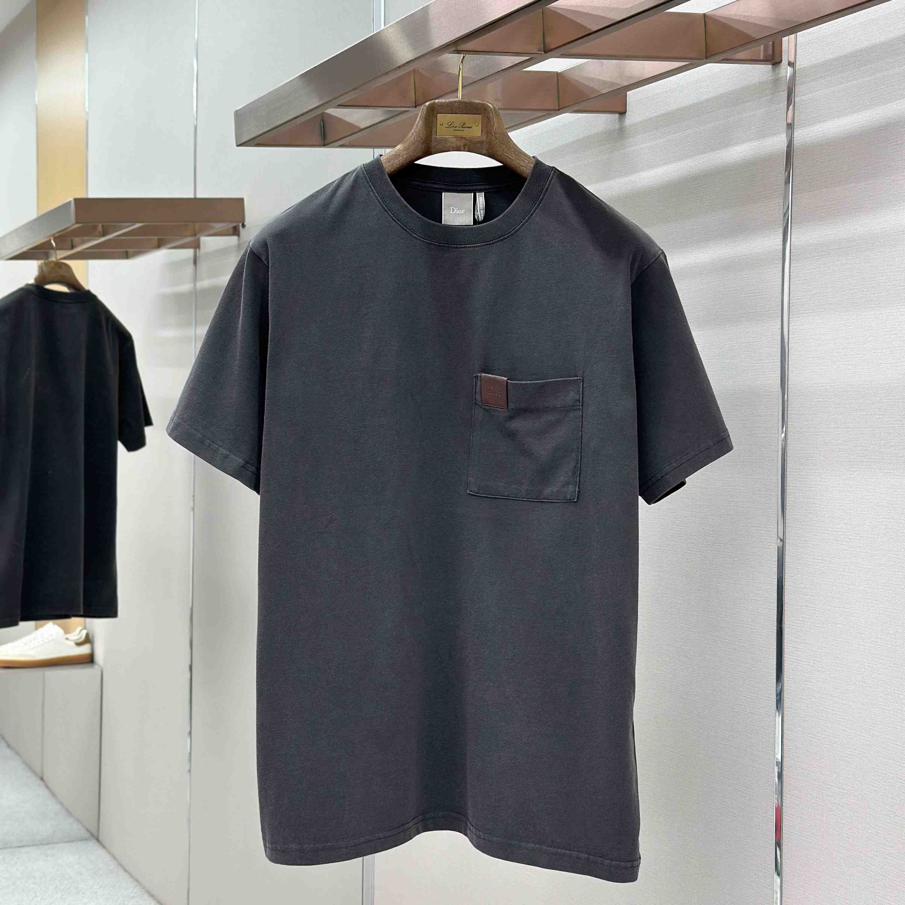 Dior T-Shirt With Pocket - FashionPlug