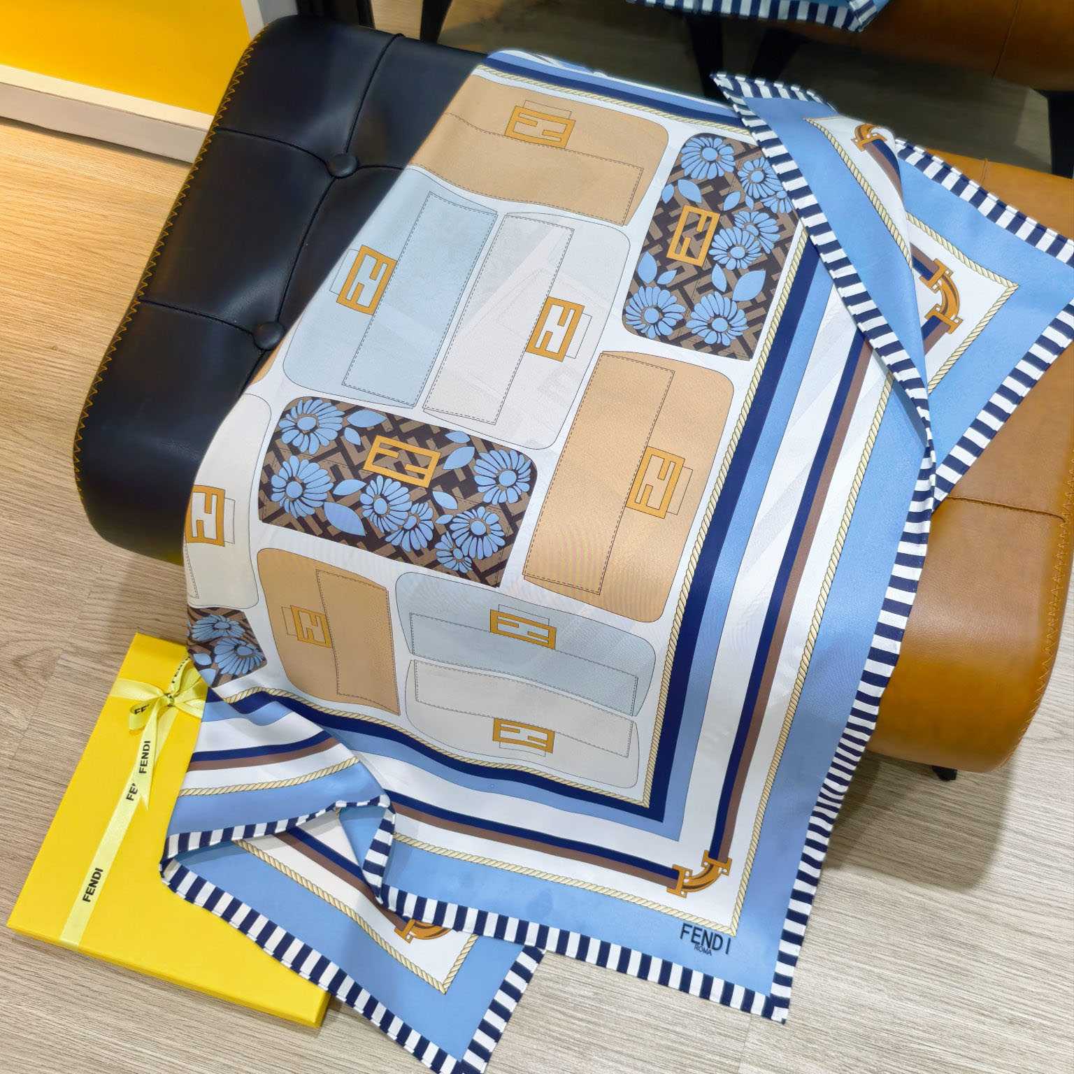 Fendi FF Foulard - FashionPlug