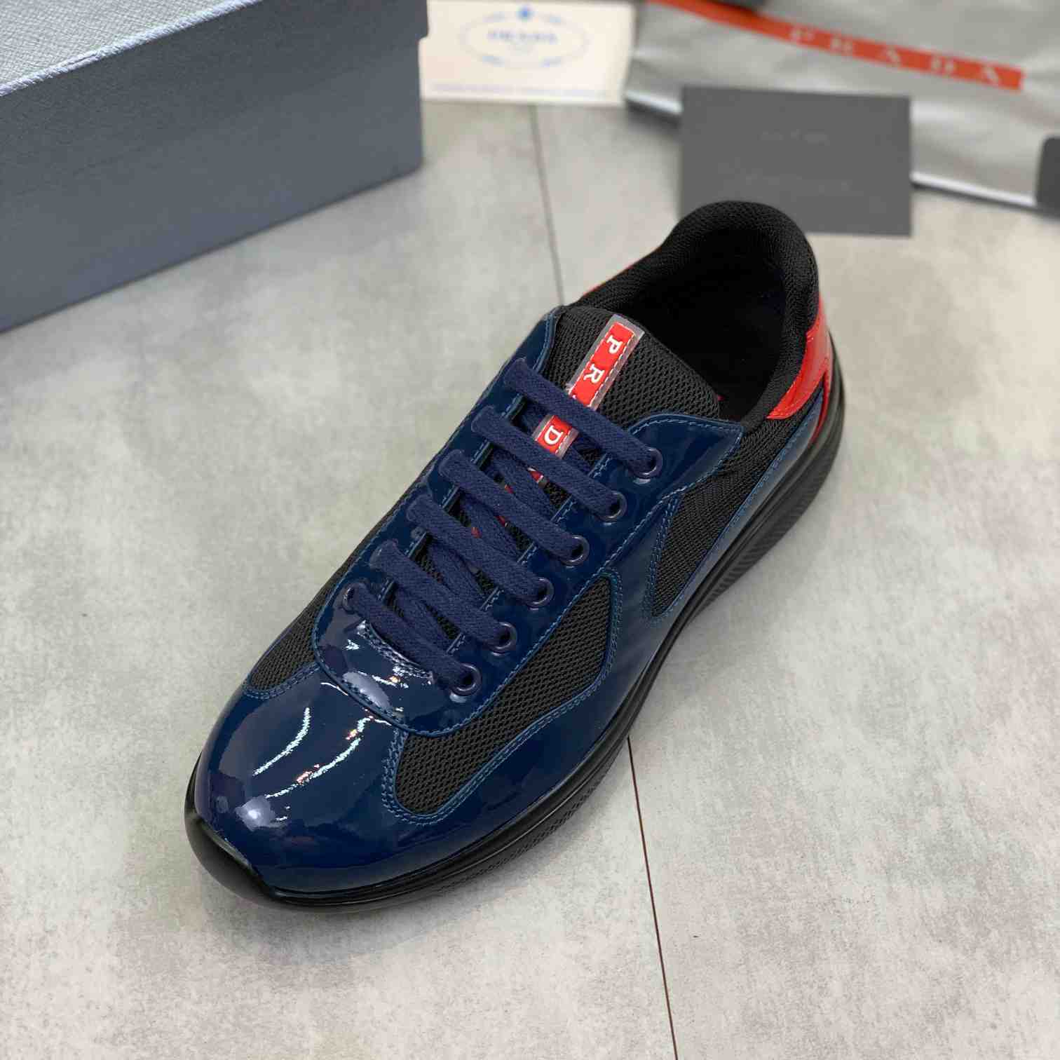 Prada America's Cup 'Royal Blue Red' - FashionPlug