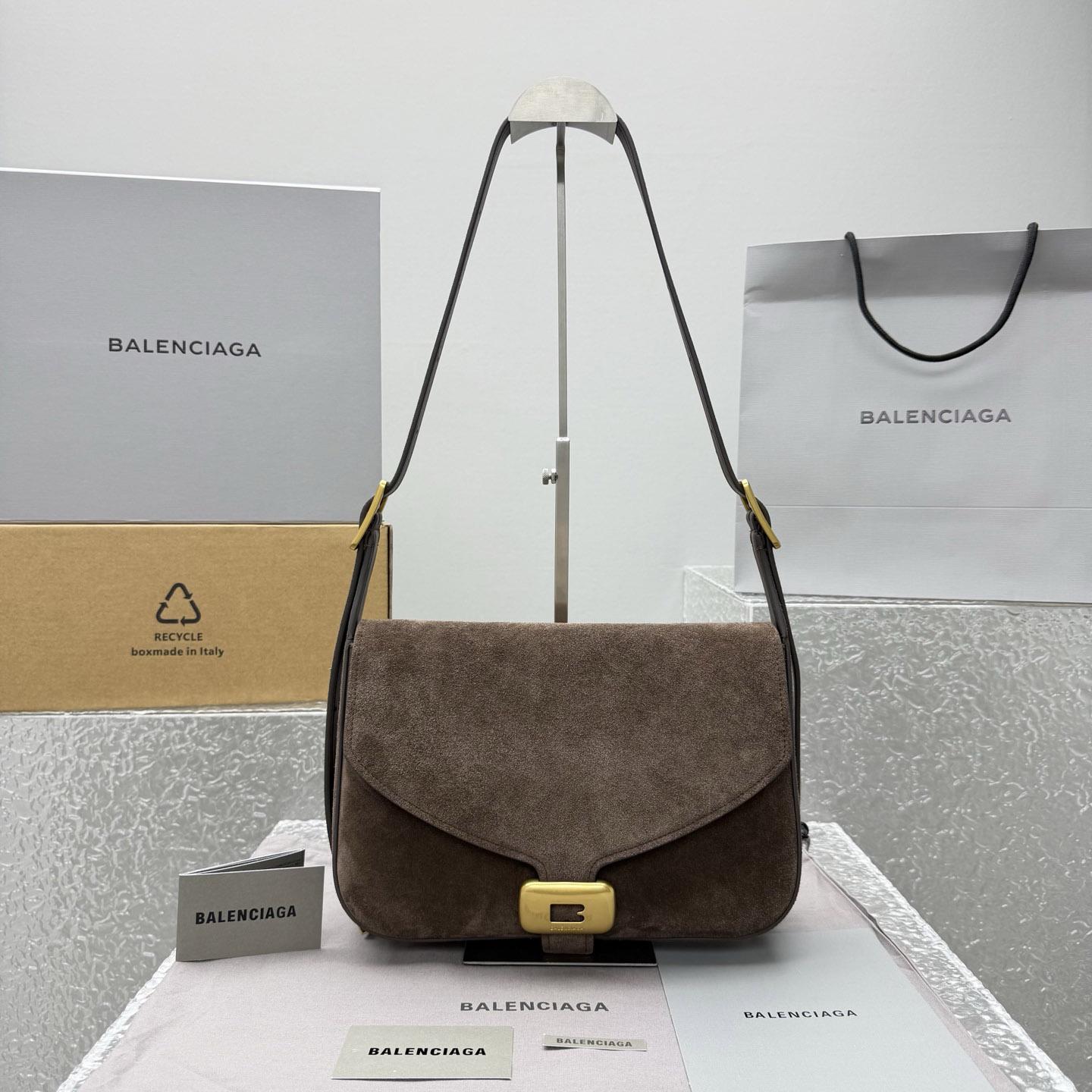 Balenciaga  Clicca Shoulder Bag - FashionPlug