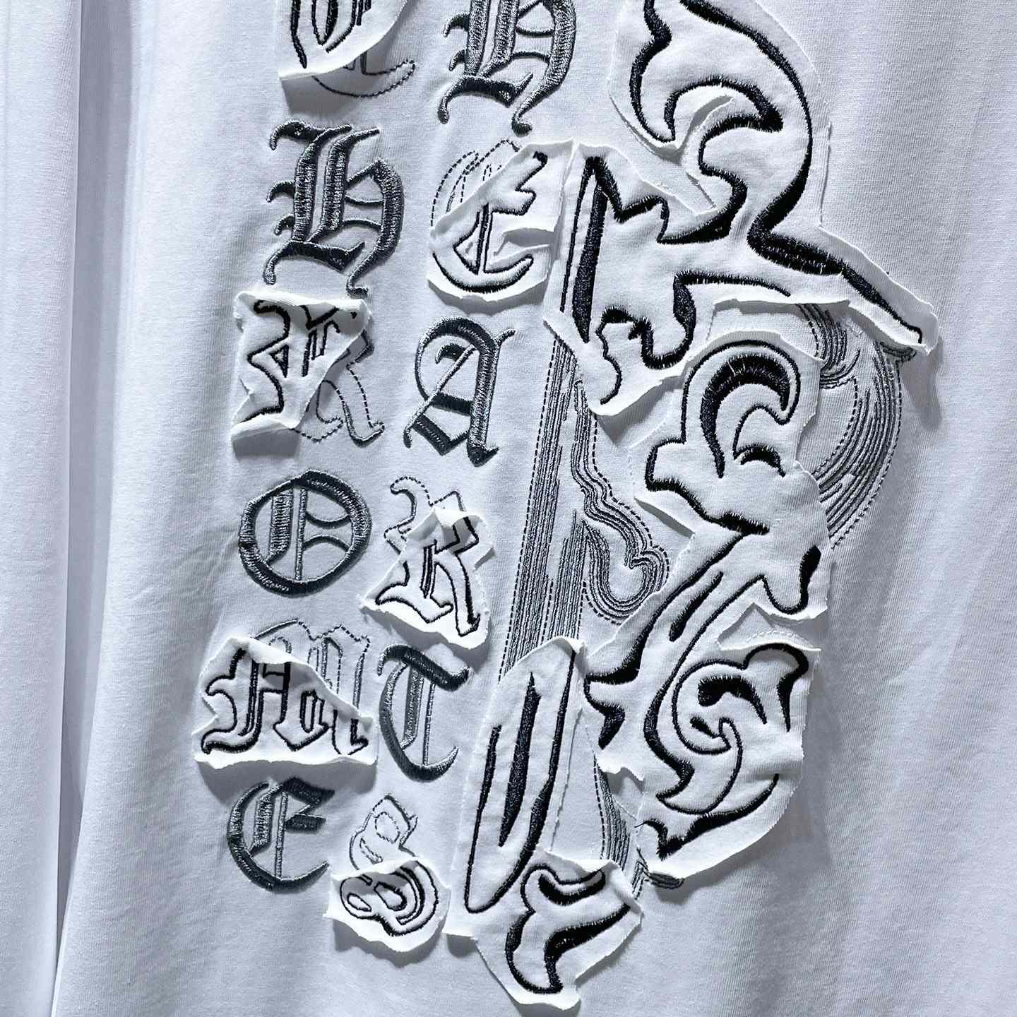 Chrome Hearts Long-sleeve T-shirt  - FashionPlug
