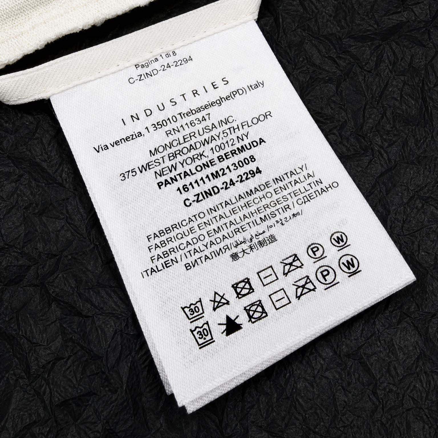 Moncler Striped Logo Cotton Jersey T-Shirt - FashionPlug