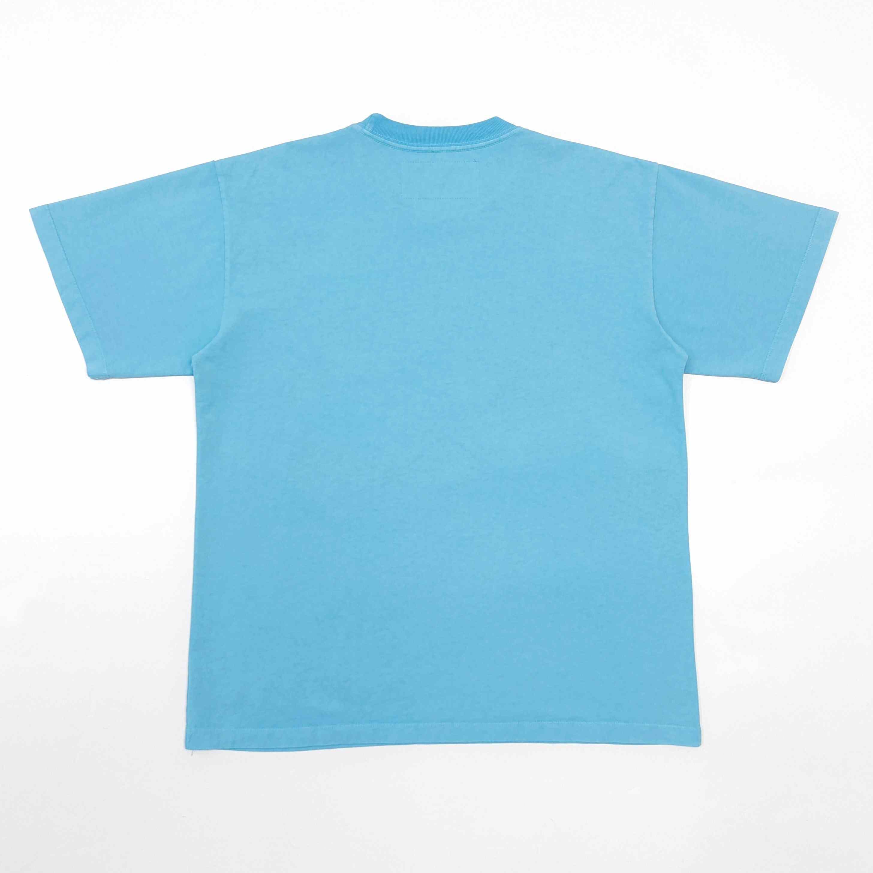 Sp5der Big 5 Star Rhinestone Tee 'Light Blue' - FashionPlug