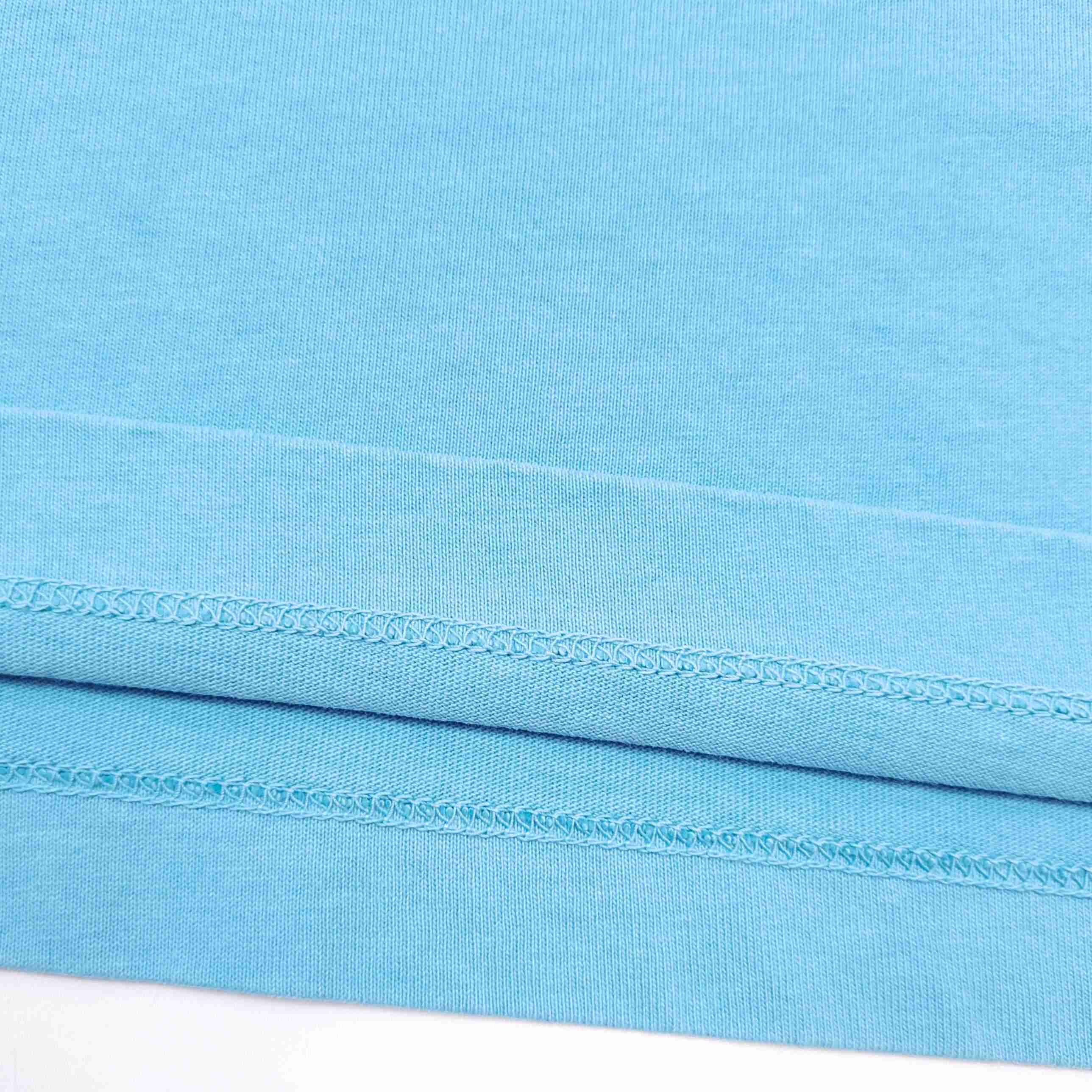 Sp5der Big 5 Star Rhinestone Tee 'Light Blue' - FashionPlug