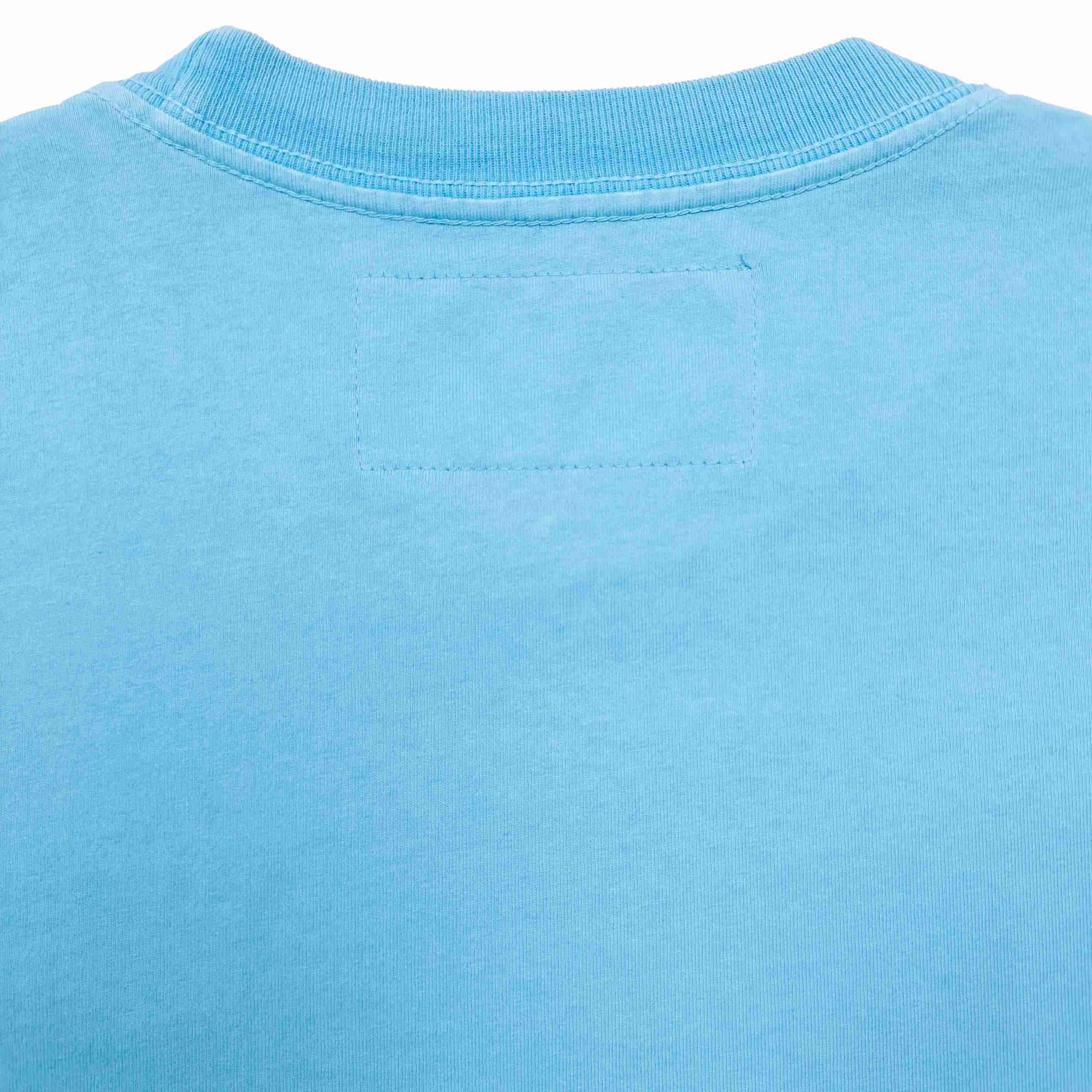 Sp5der Big 5 Star Rhinestone Tee 'Light Blue' - FashionPlug