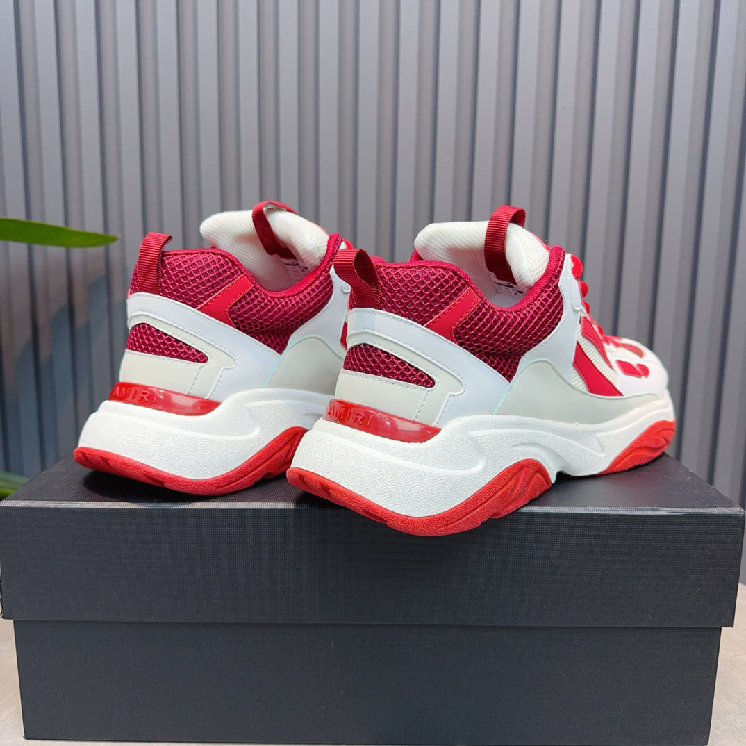 Amiri Bone Runner ' Red' - FashionPlug