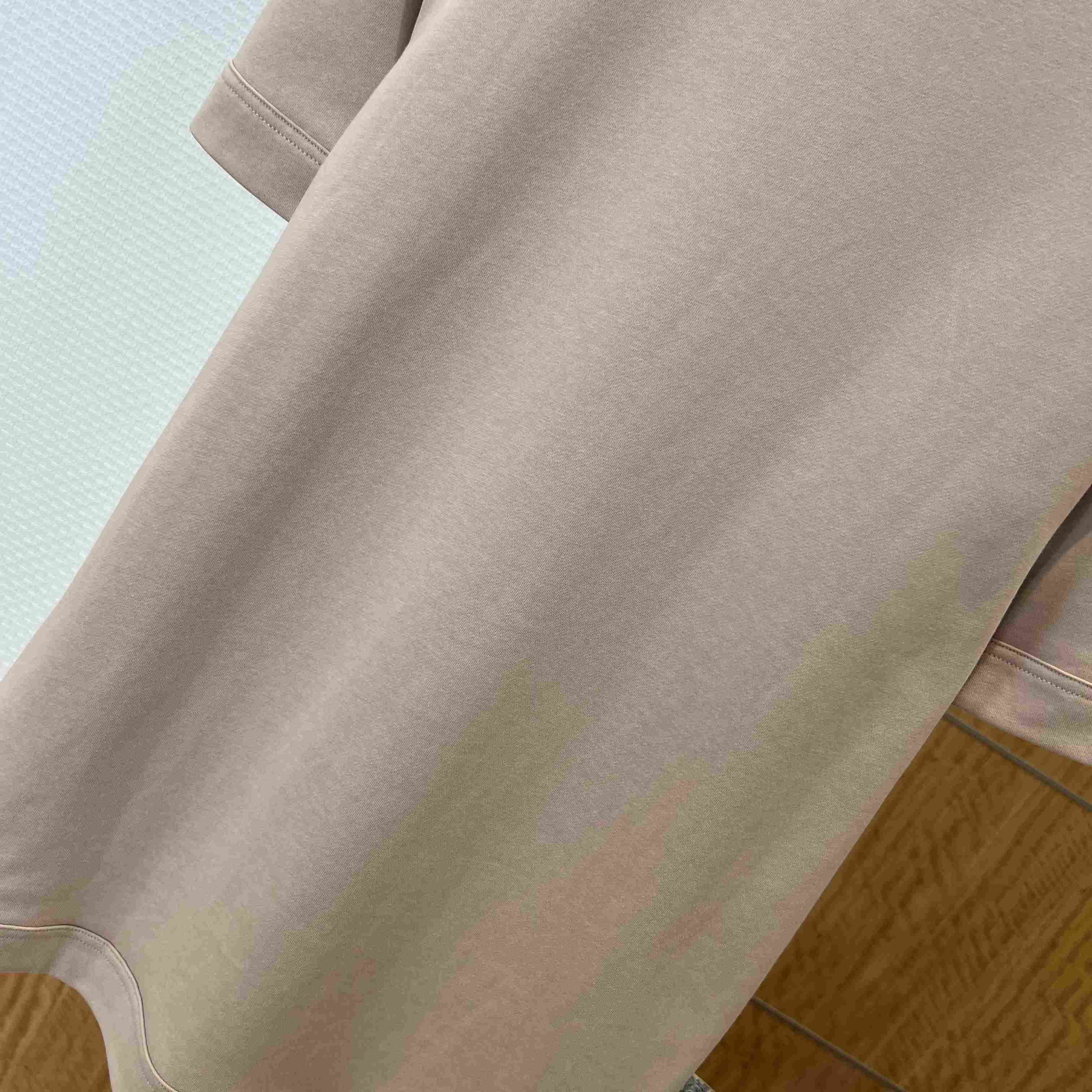 Moncler Leather-Trimmed Cotton T-Shirt - FashionPlug