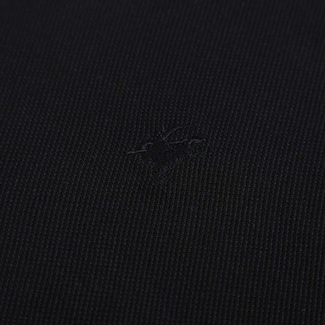 Burberry Logo Collar Cotton Polo Shirt - FashionPlug