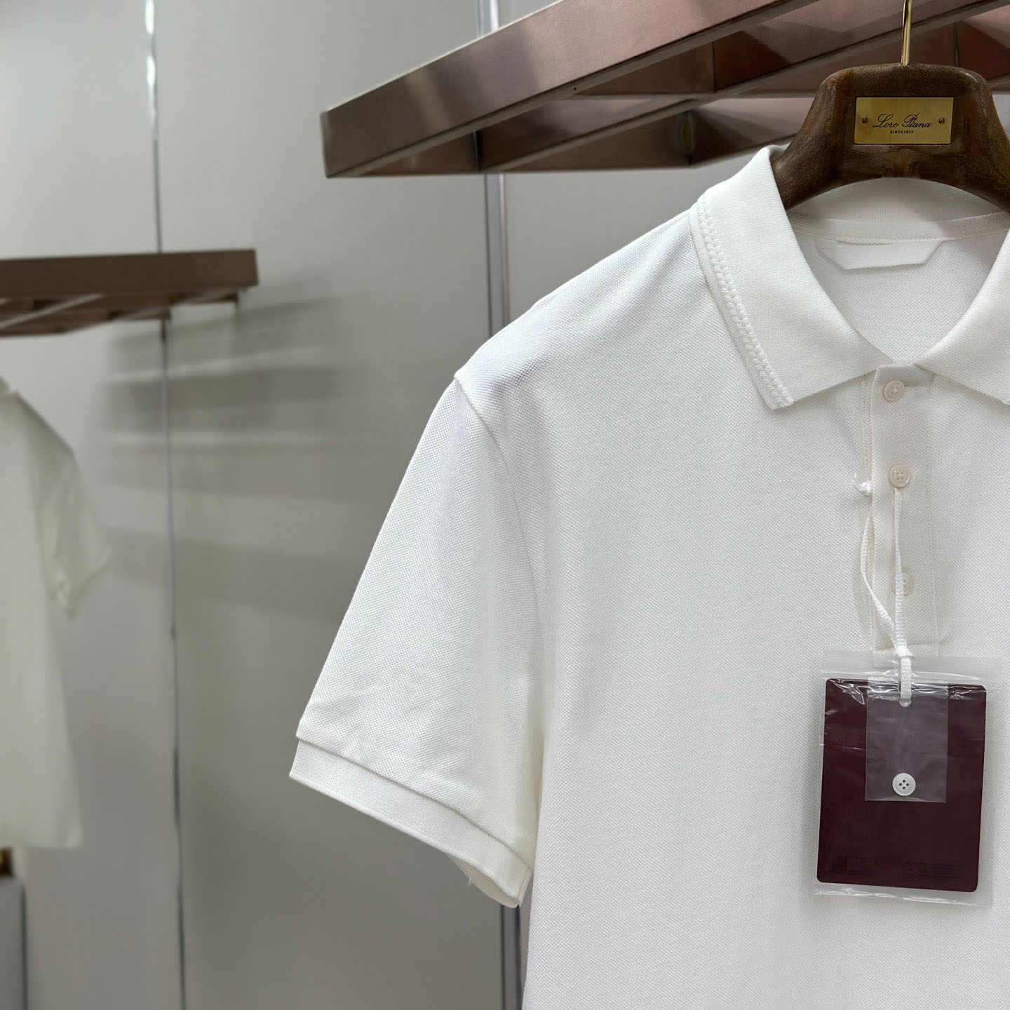 Moncler Logo Cotton Piquet Polo Shirt - FashionPlug