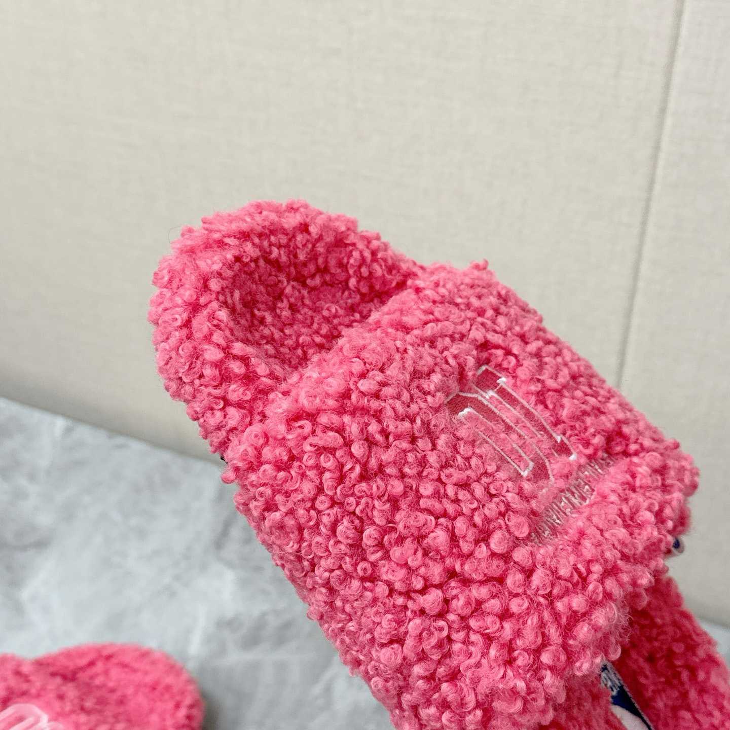Balenciaga | Nba Collaboration Furry Open Mule - FashionPlug