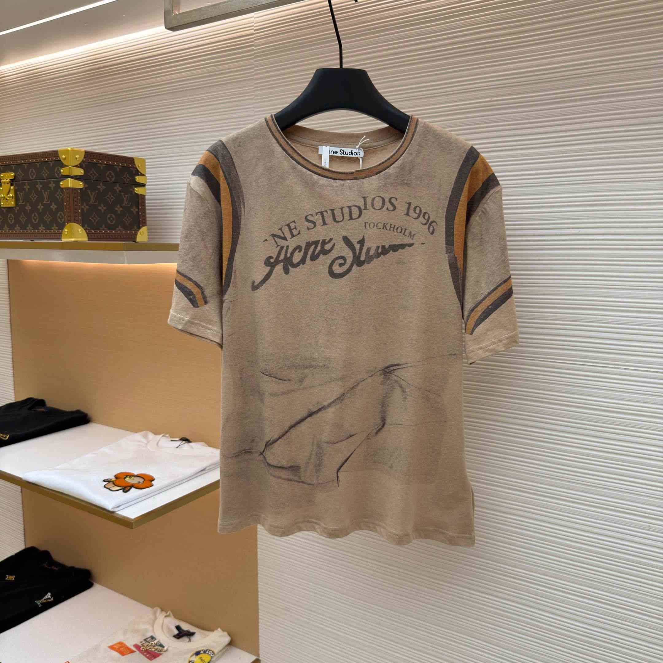 Acne Studios Graphic T-shirt - FashionPlug