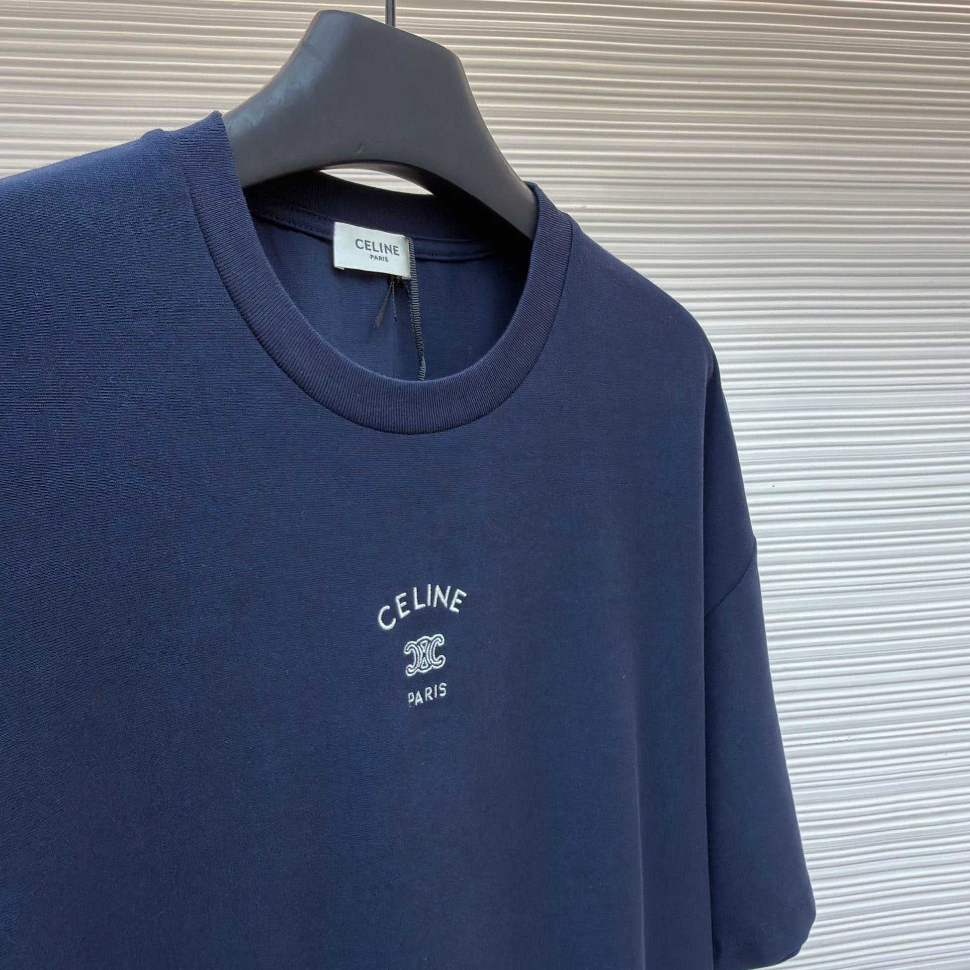 Celine   T-shirt IN Cotton Jersey - FashionPlug