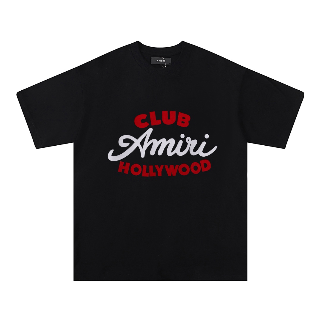 Amiri Club Oversized Tee - FashionPlug