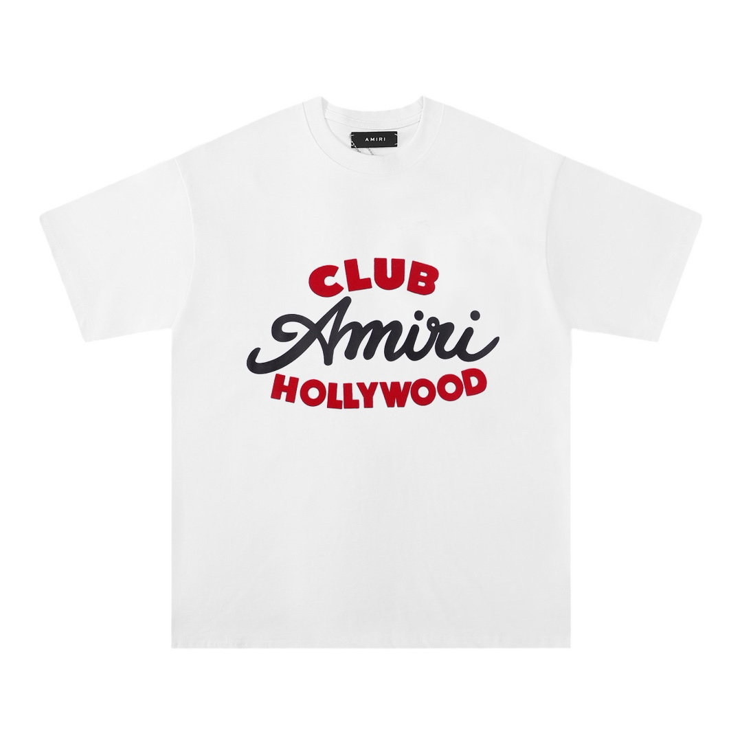 Amiri Club Oversized Tee - FashionPlug