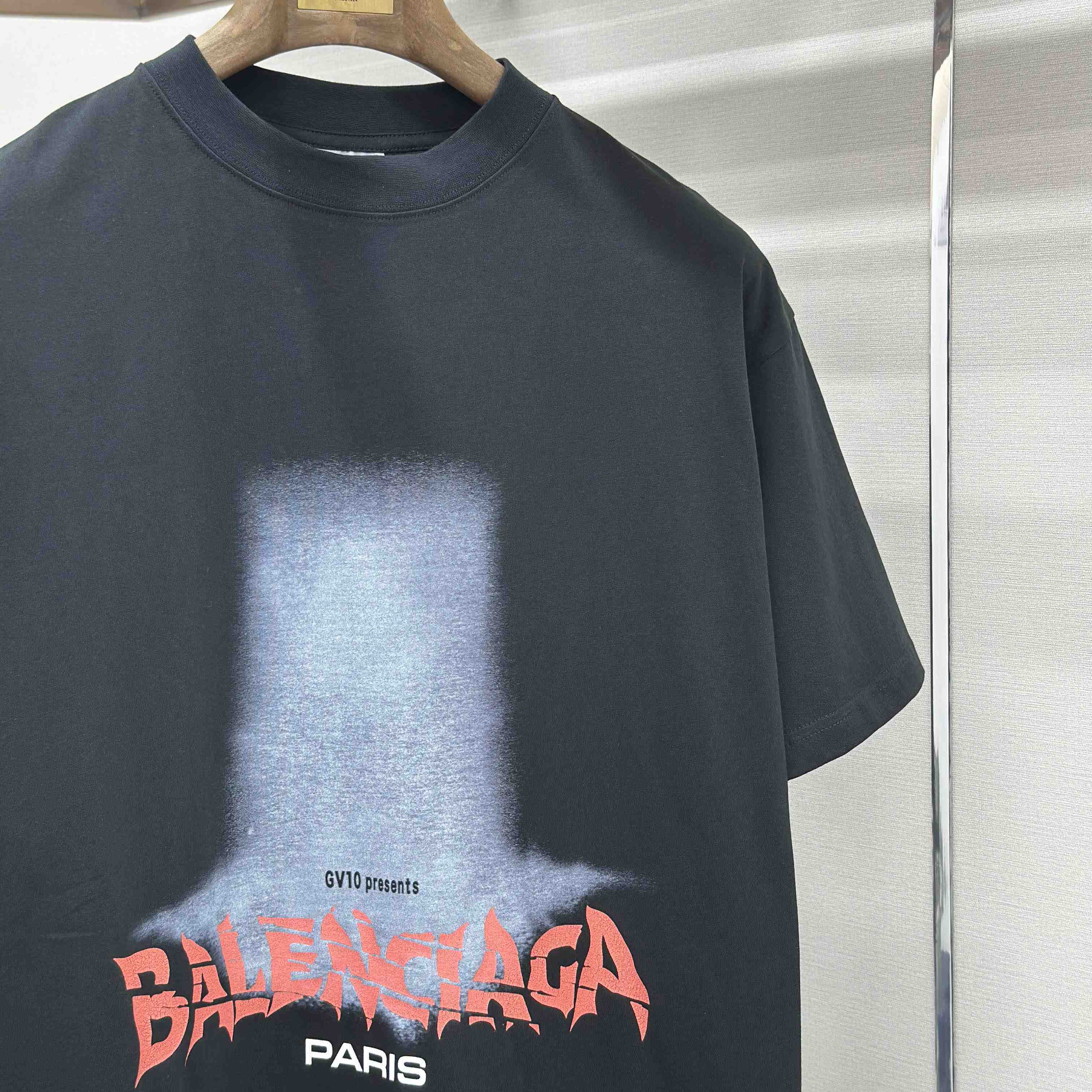 Balenciaga The Door Oversized T-Shirt  - FashionPlug