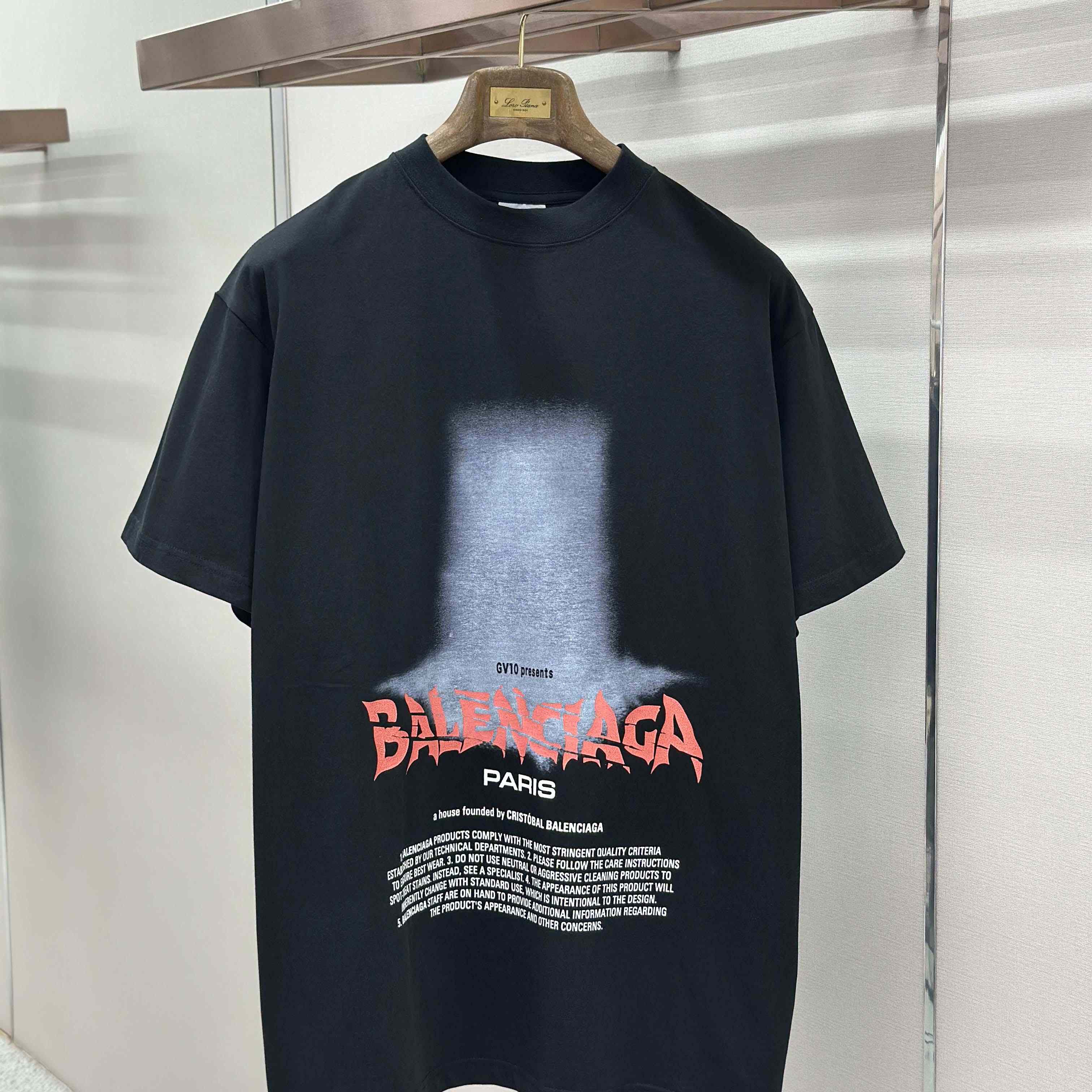 Balenciaga The Door Oversized T-Shirt  - FashionPlug