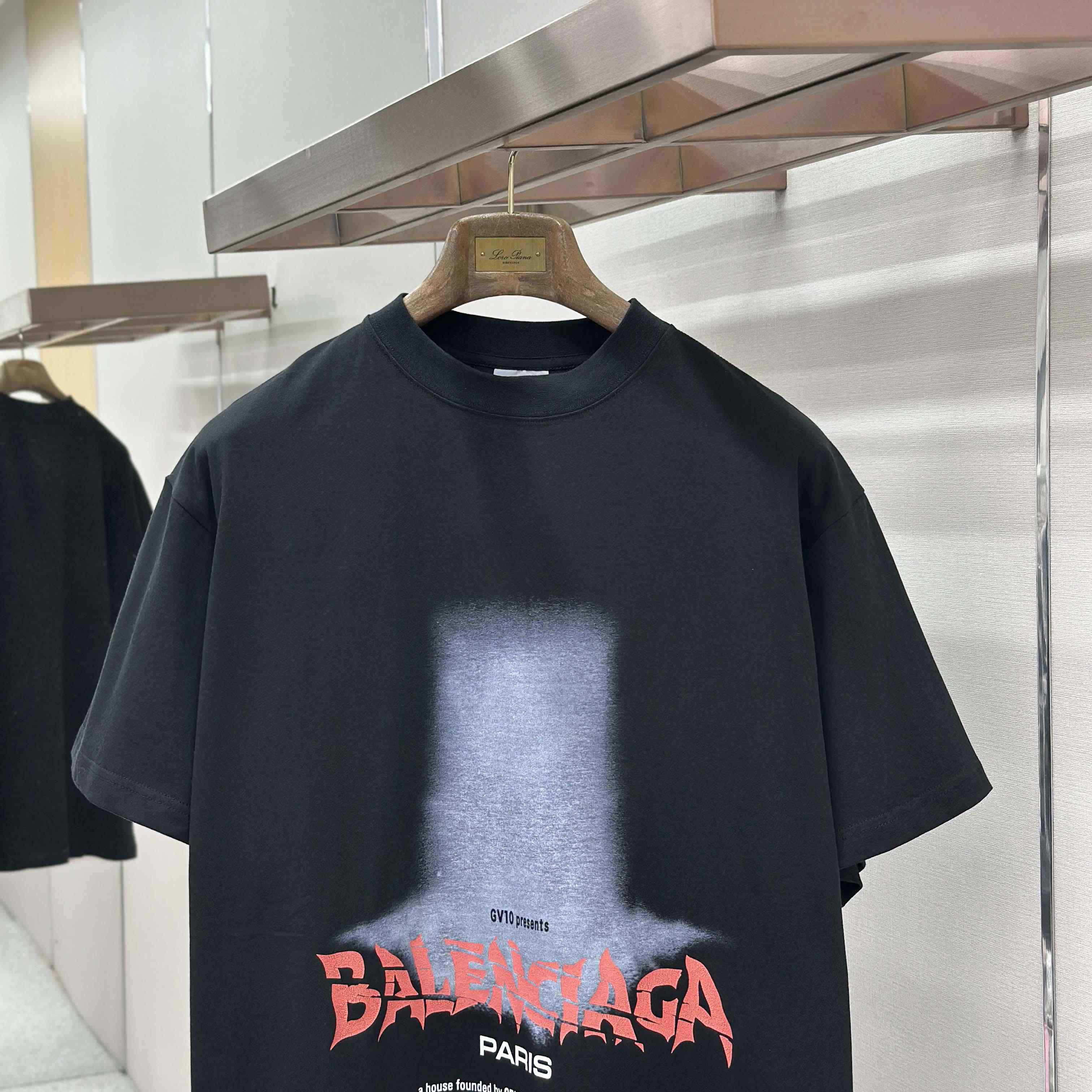 Balenciaga The Door Oversized T-Shirt  - FashionPlug