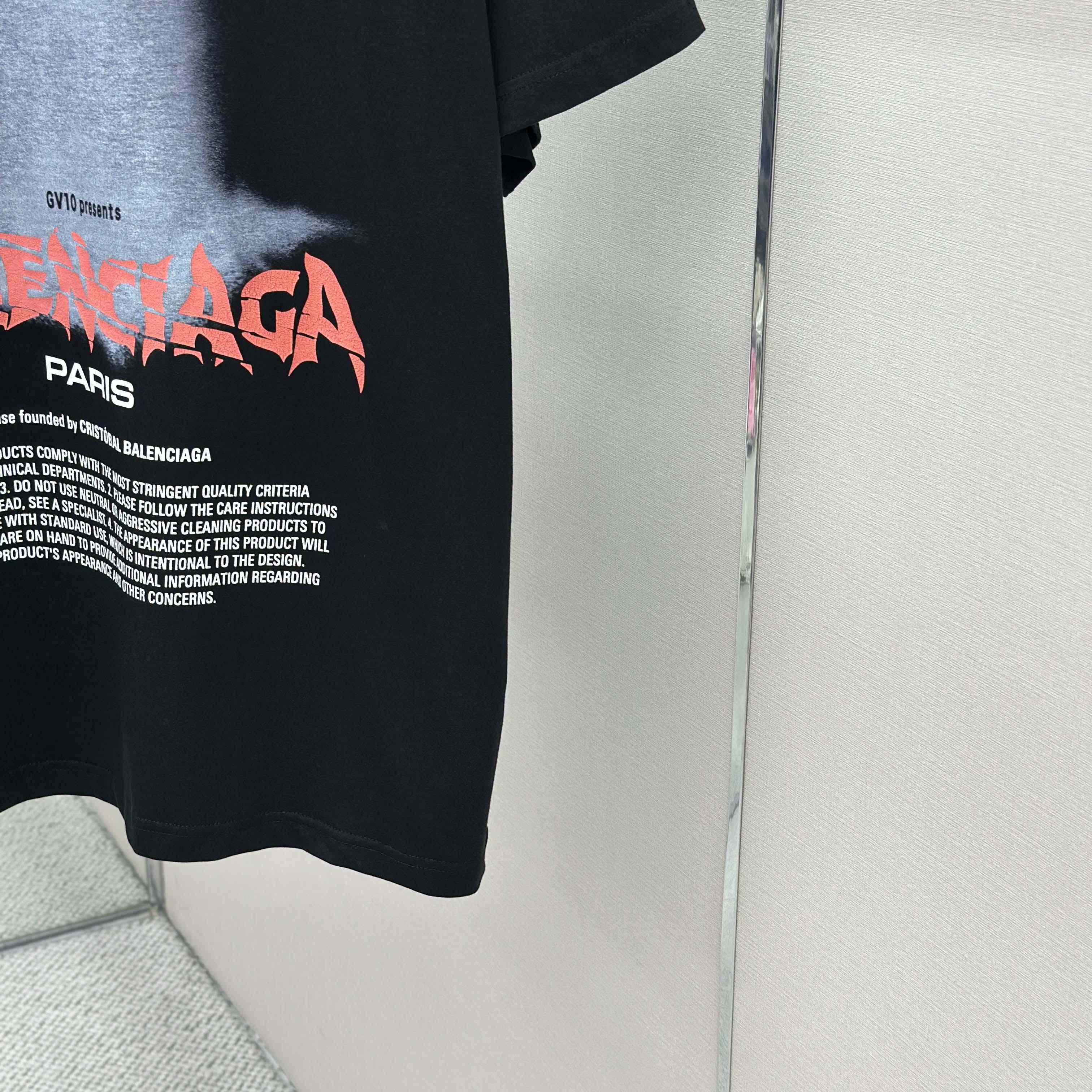 Balenciaga The Door Oversized T-Shirt  - FashionPlug