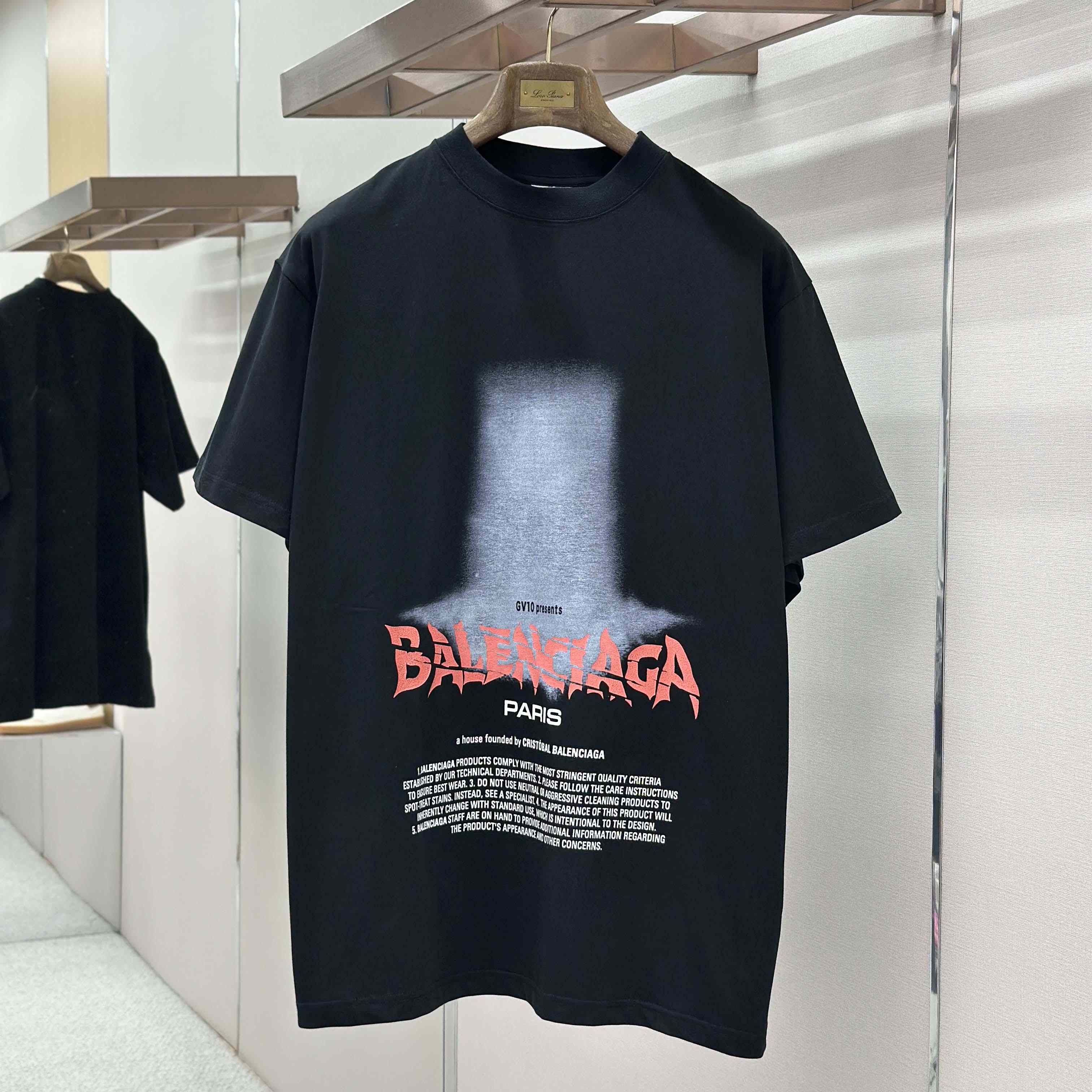 Balenciaga The Door Oversized T-Shirt  - FashionPlug