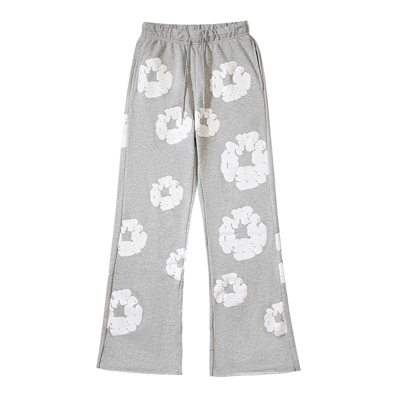 Denim Tears Wreath-print Track Pants - FashionPlug