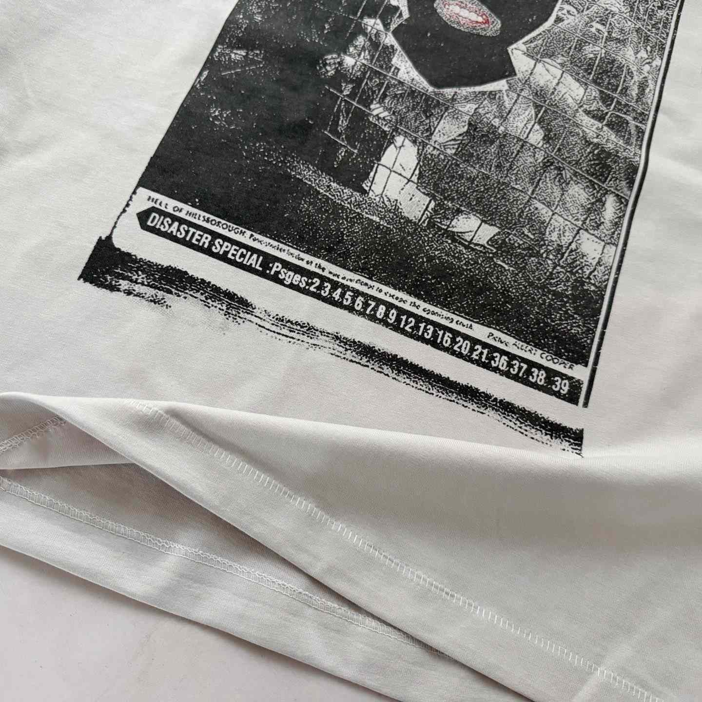 Saint Michael   'Mask' SS T-Shirt In White - FashionPlug