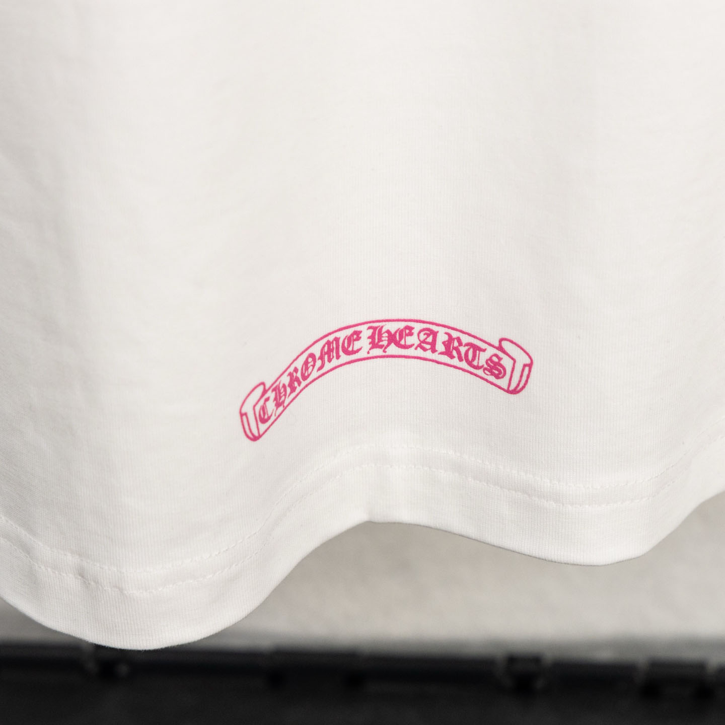 Chrome Hearts Horseshoe Print T-Shirt 'White' - FashionPlug