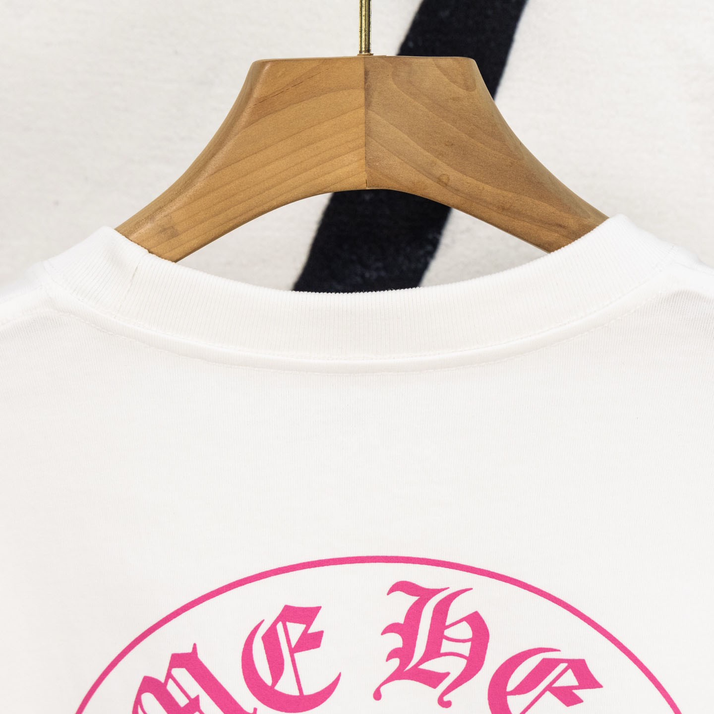 Chrome Hearts Horseshoe Print T-Shirt 'White' - FashionPlug