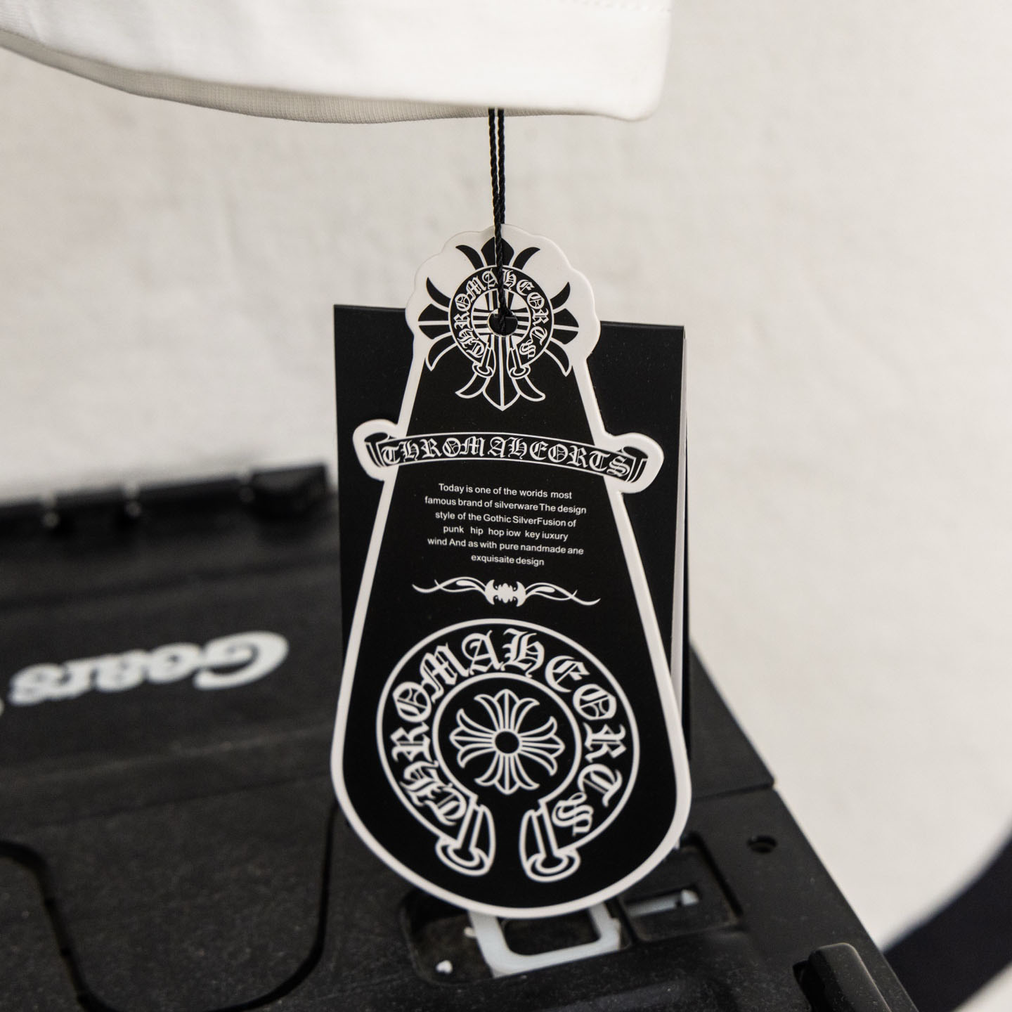 Chrome Hearts Horseshoe Print T-Shirt 'White' - FashionPlug