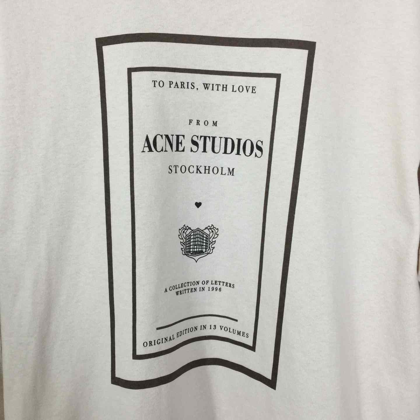 Acne Studios Layered Graphic T-shirt - FashionPlug