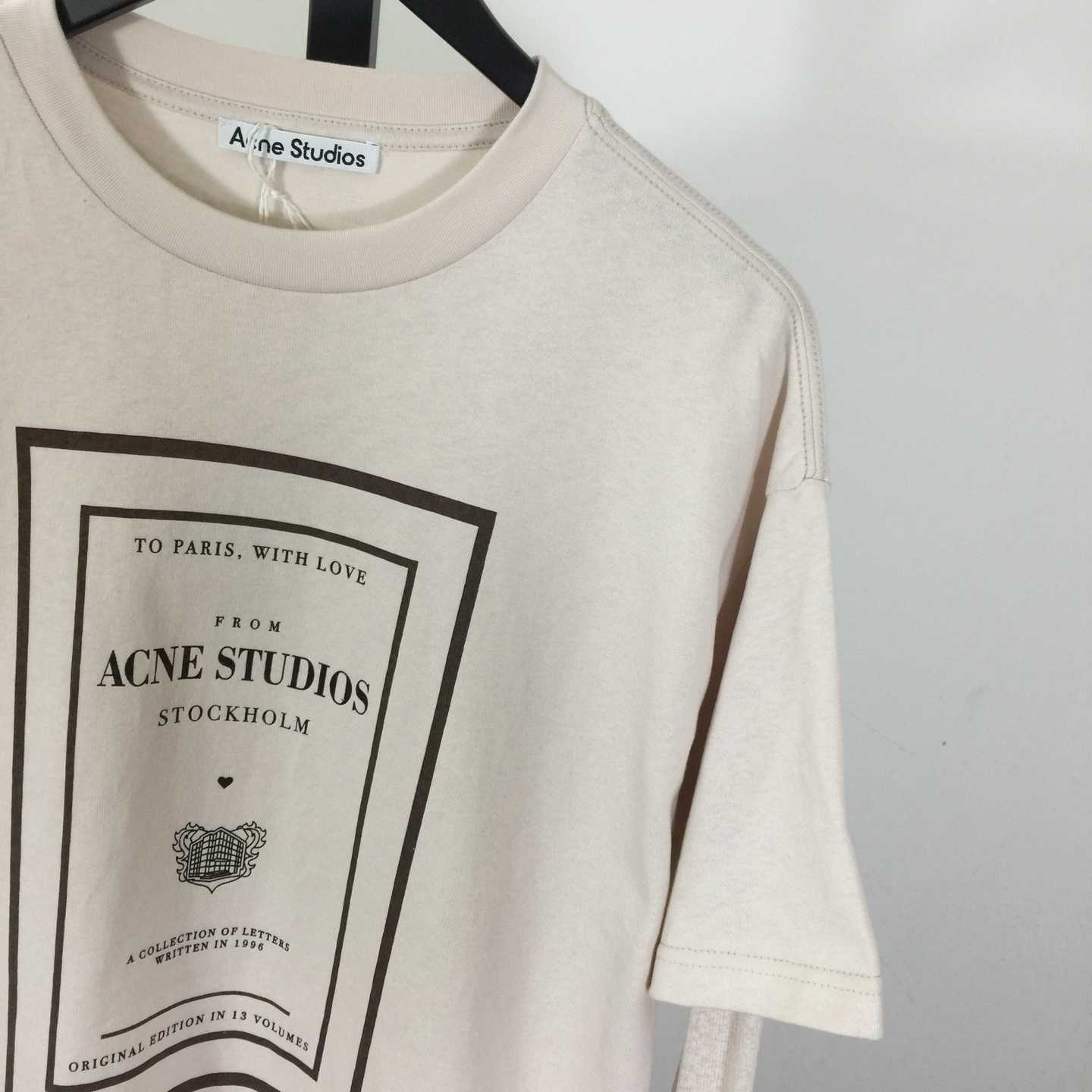 Acne Studios Layered Graphic T-shirt - FashionPlug