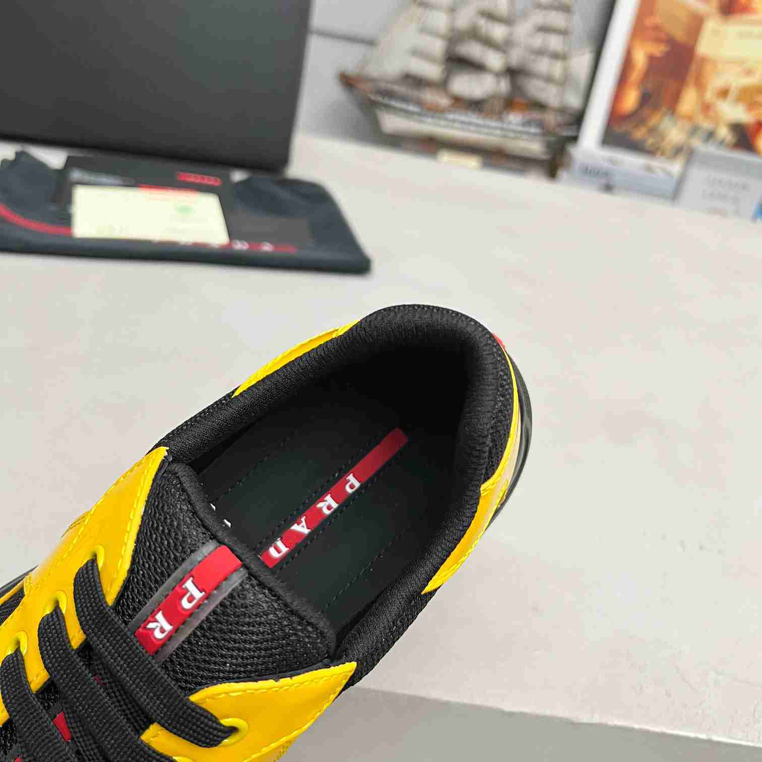 Prada America's Cup 'Yellow Black' - FashionPlug