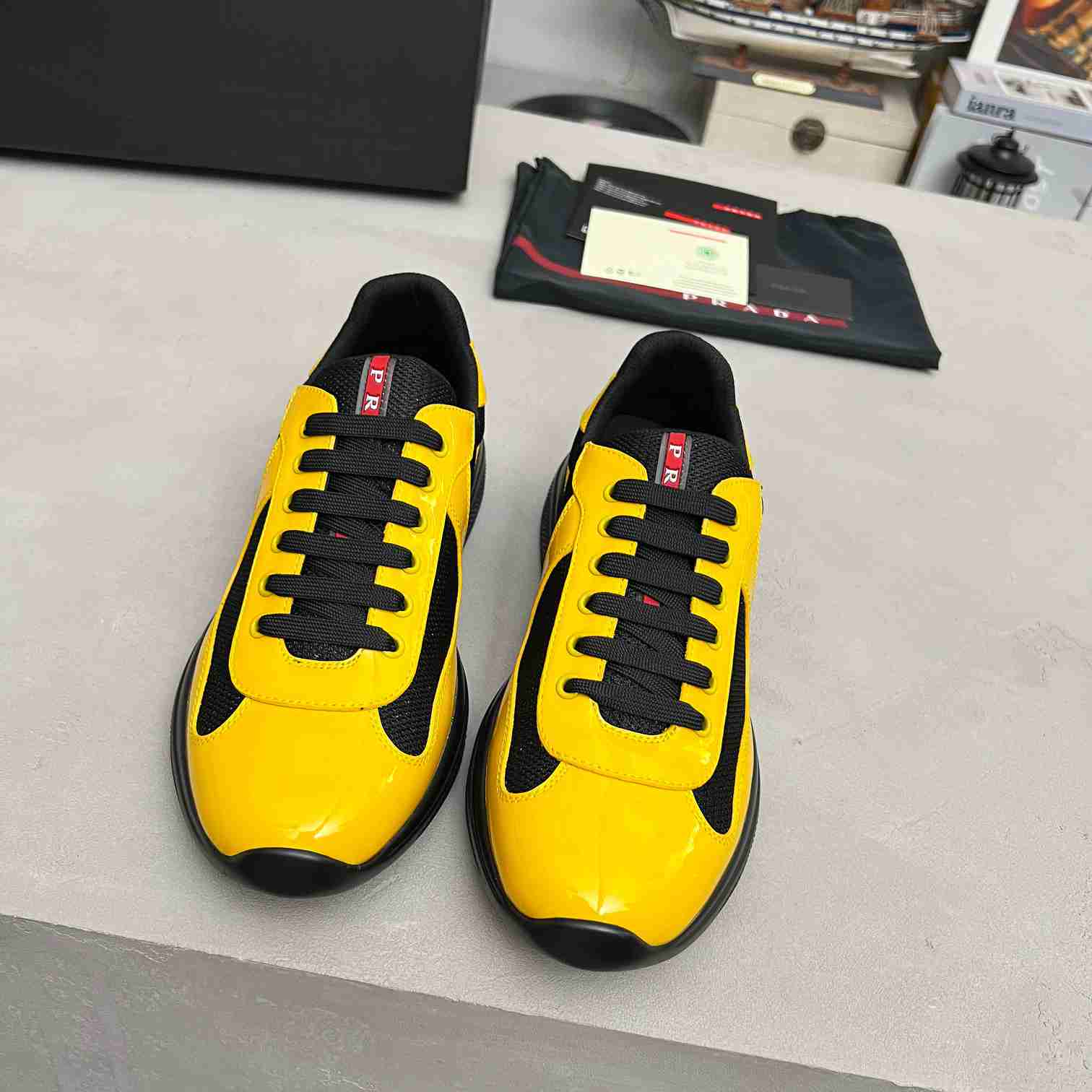Prada America's Cup 'Yellow Black' - FashionPlug