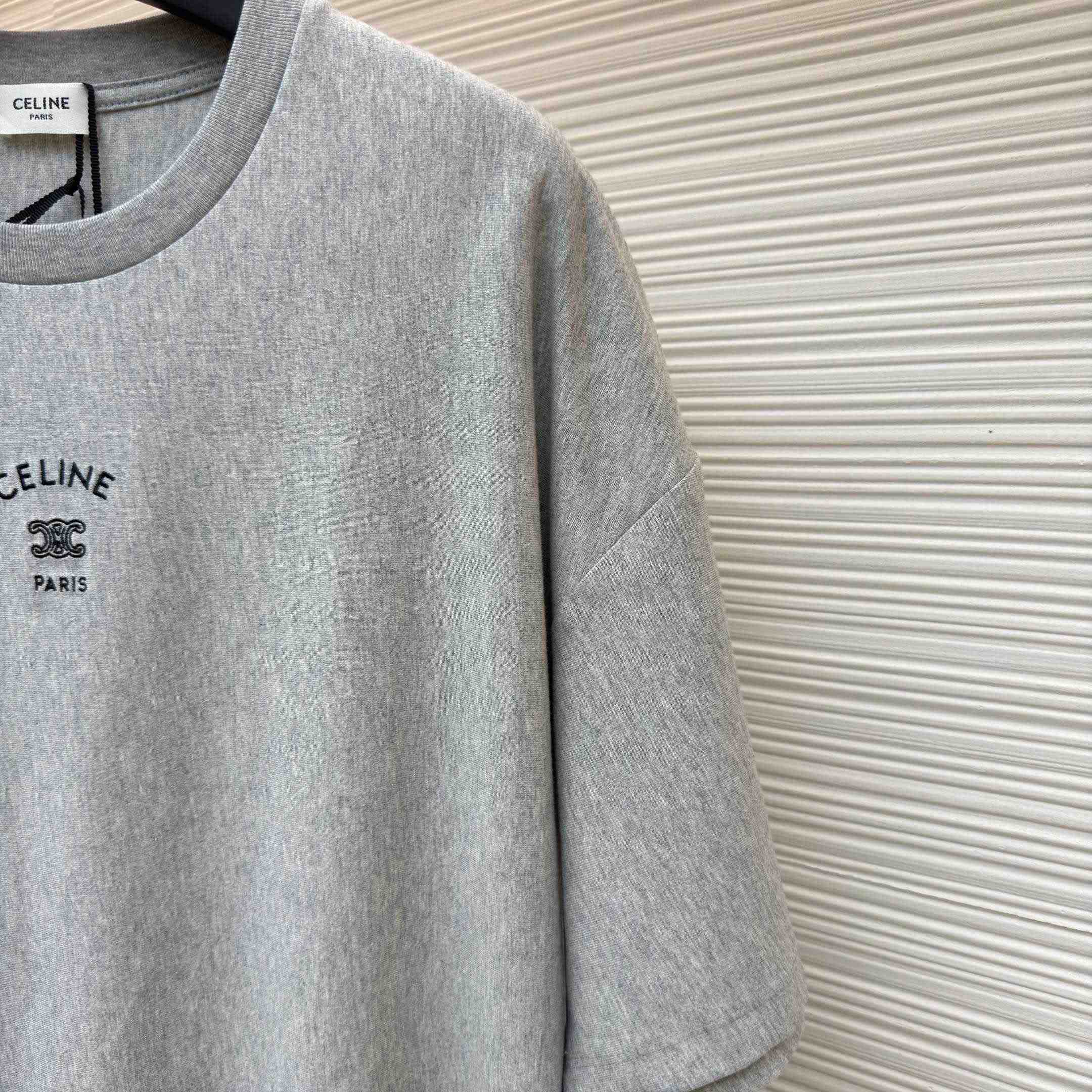 Celine   T-shirt IN Cotton Jersey - FashionPlug